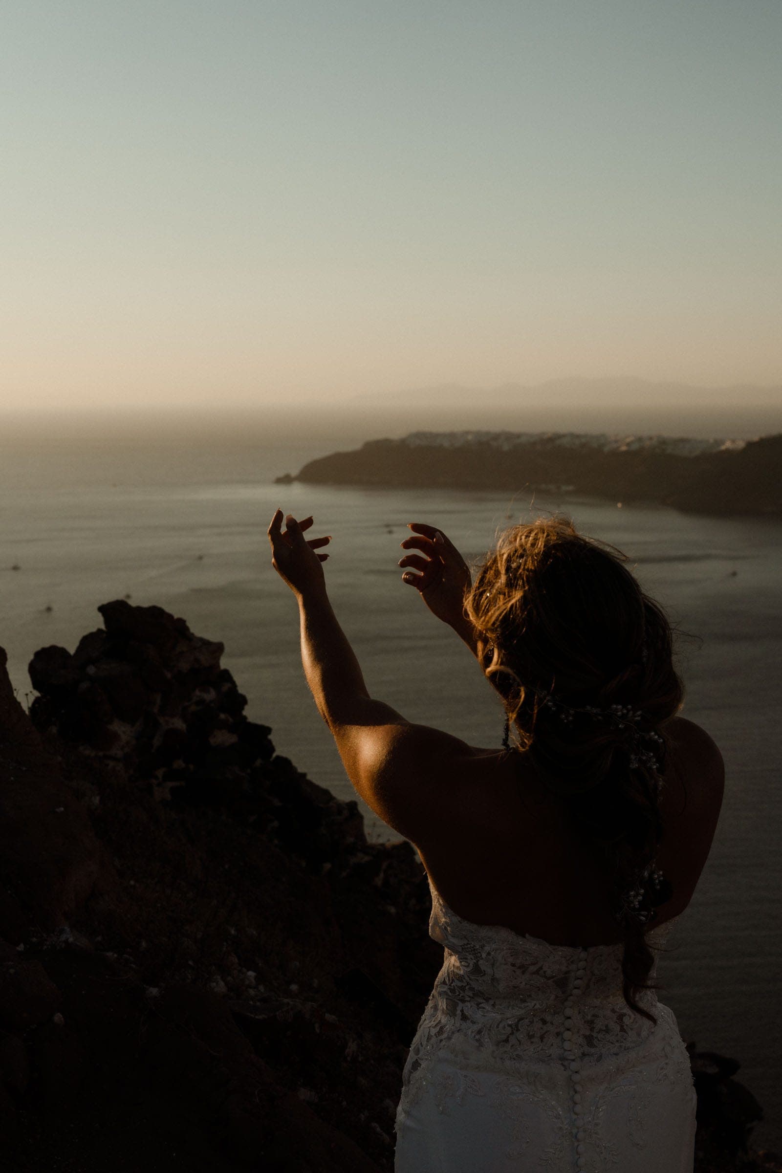 Sam and Courtney – Elopement in Santorini Wedding Santorini-55
