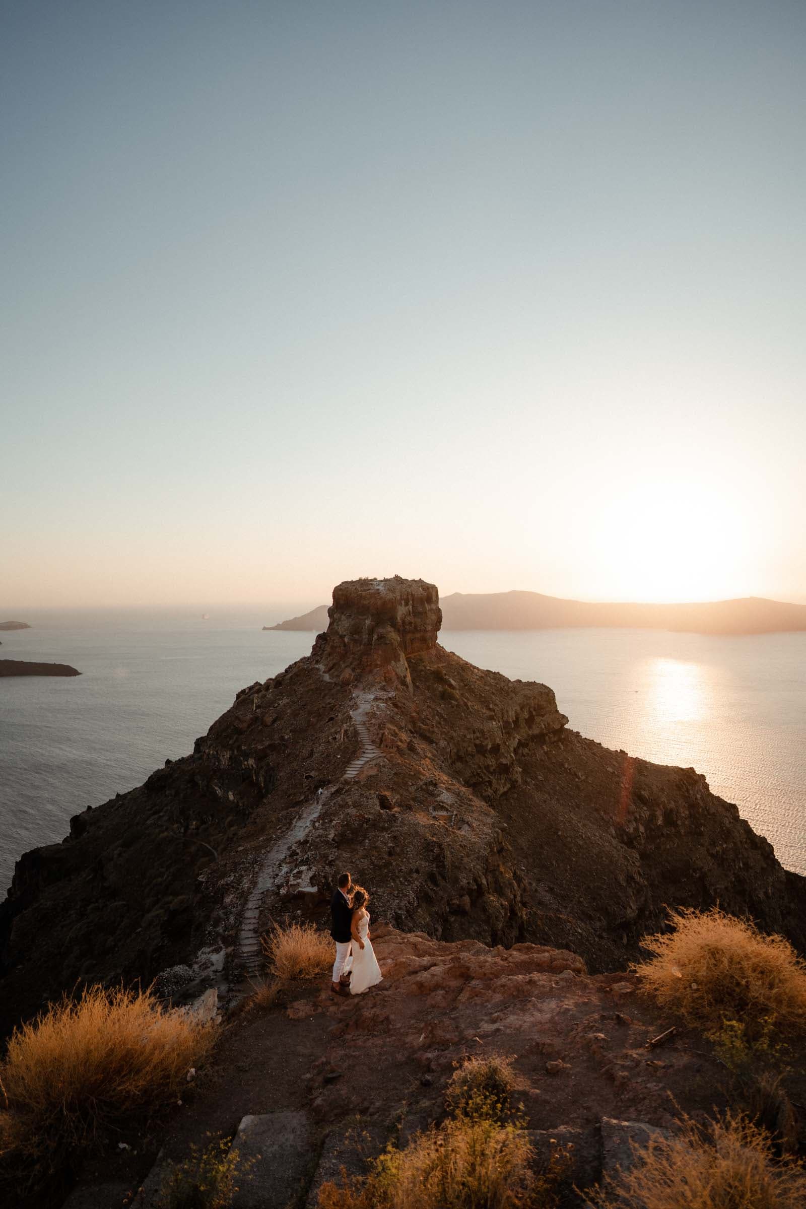Sam and Courtney – Elopement in Santorini Wedding Santorini-58