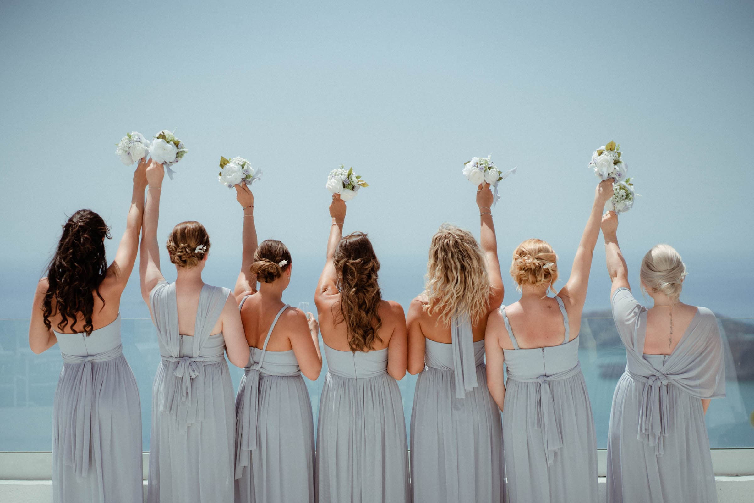 Jason and Jodie – A wedding in Pyrgos restaurant Wedding Santorini-15