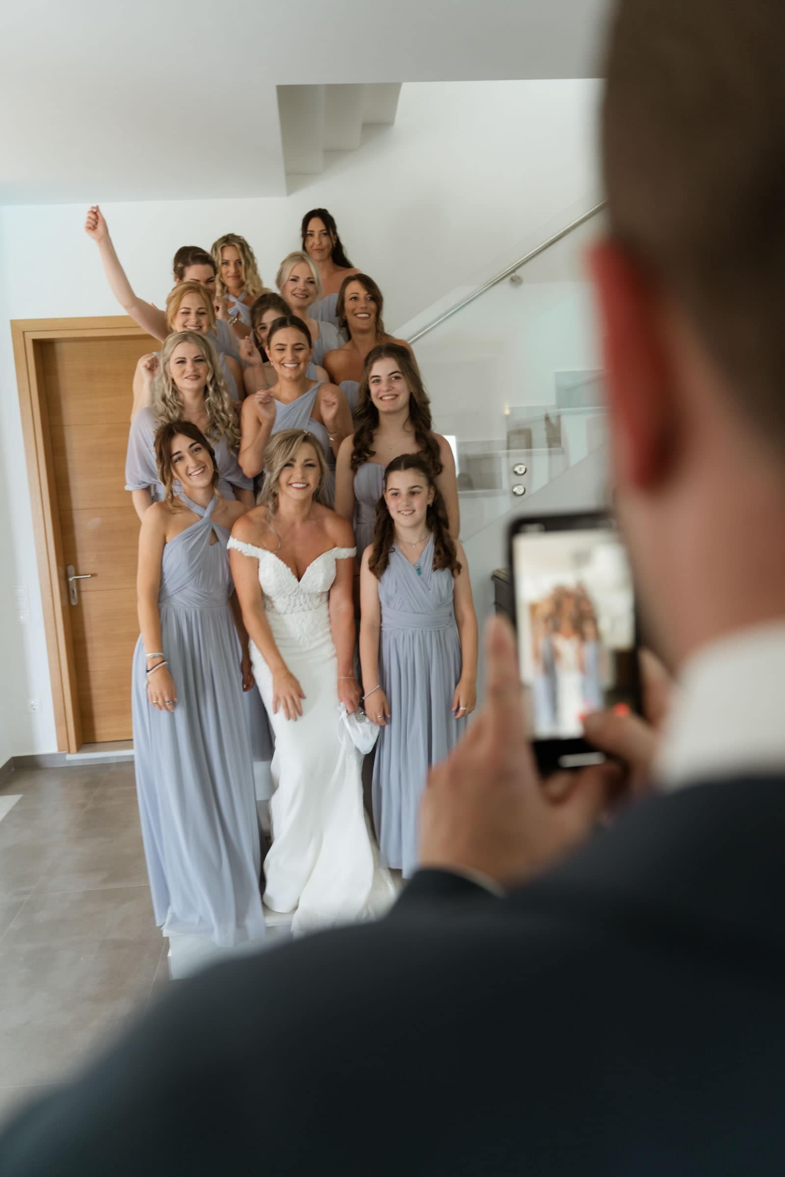 Jason and Jodie – A wedding in Pyrgos restaurant Wedding Santorini-5