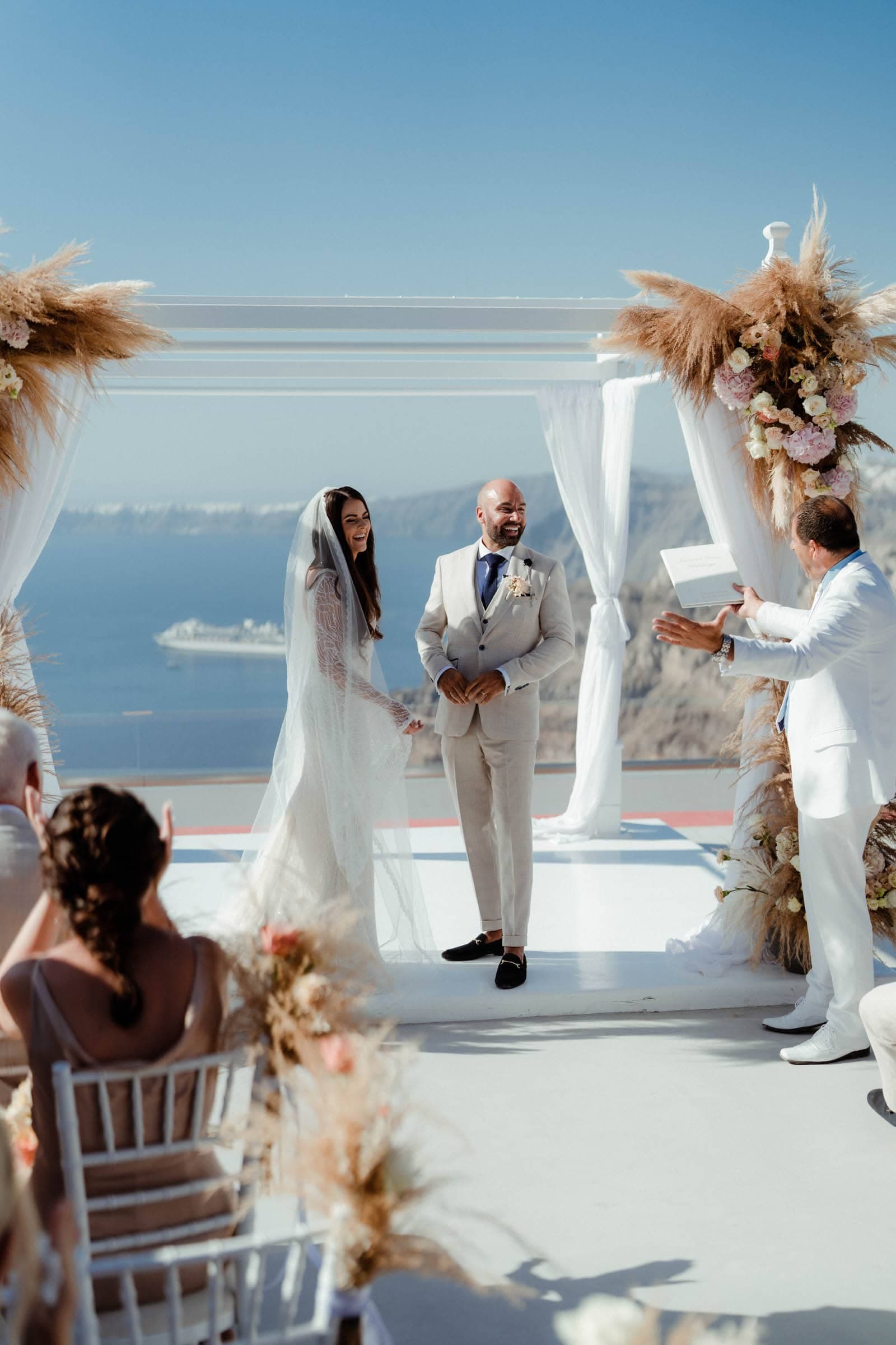 Sarah and Tarv | wedding in Santorini Gem-37