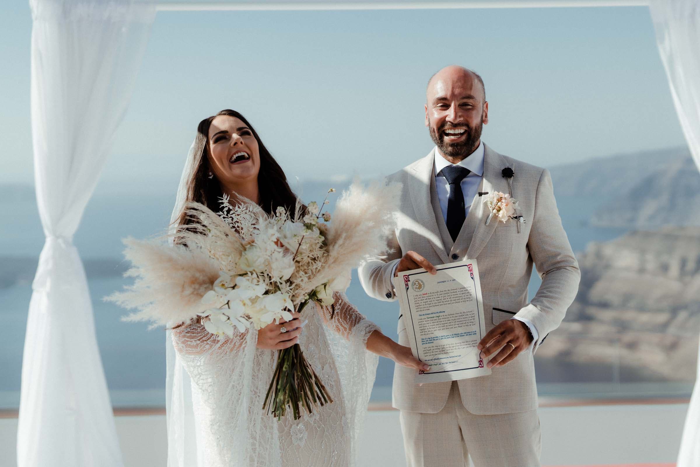 Sarah and Tarv | wedding in Santorini Gem-40