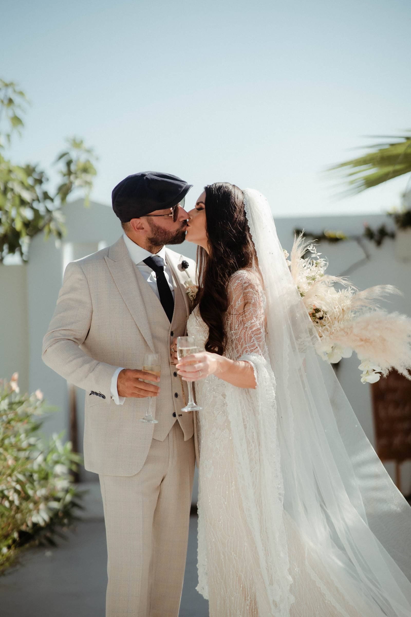 Sarah and Tarv | wedding in Santorini Gem-42