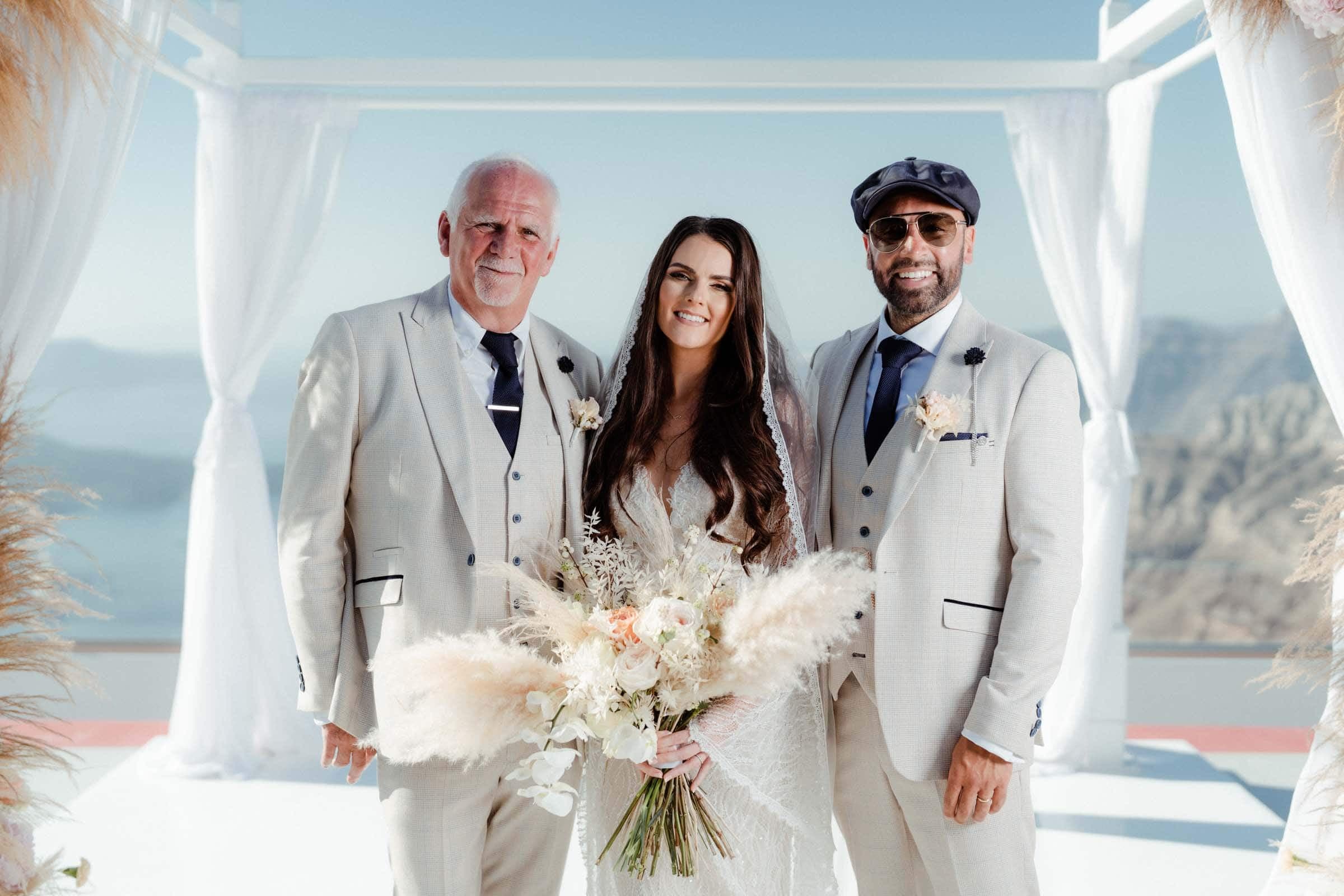 Sarah and Tarv | wedding in Santorini Gem-44