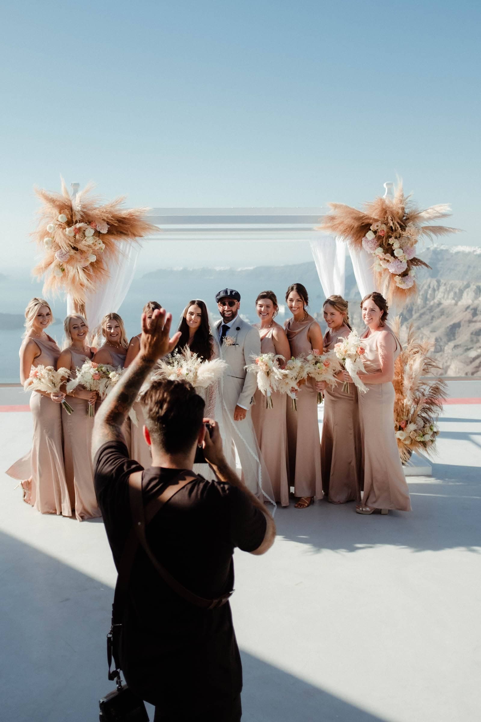 Sarah and Tarv | wedding in Santorini Gem-45