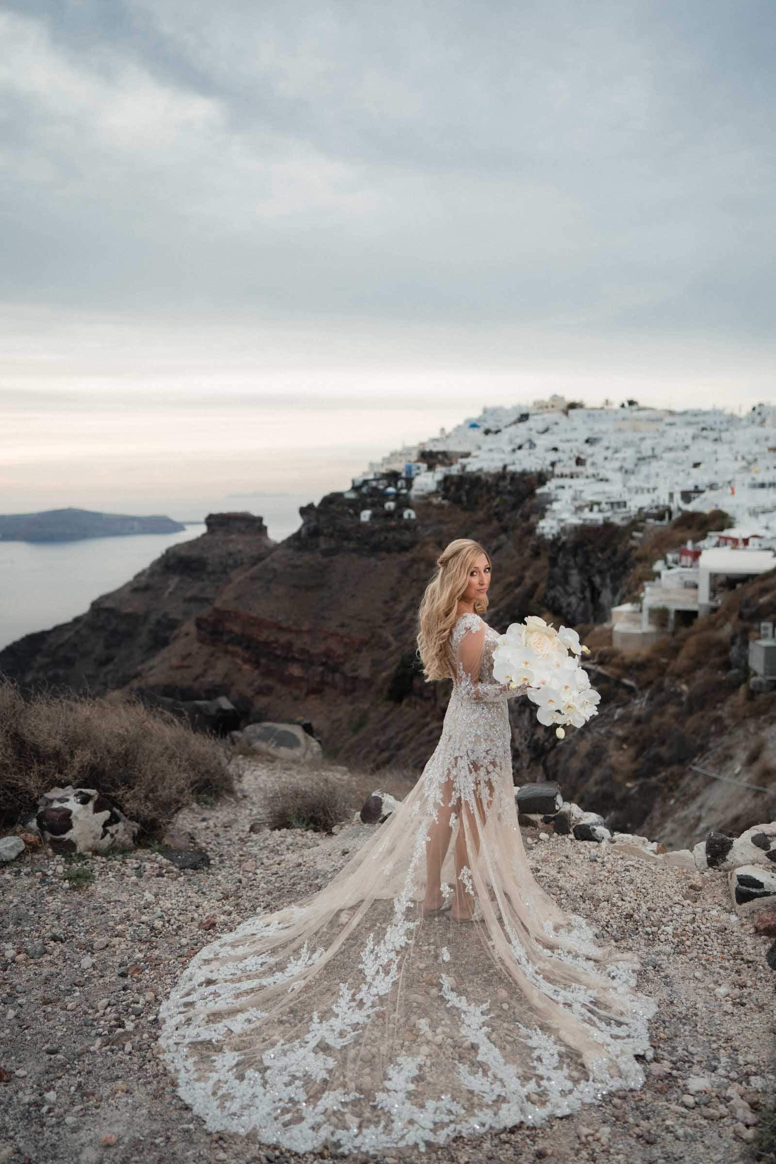 Vita & Jen | A Santorini lesbian wedding-31