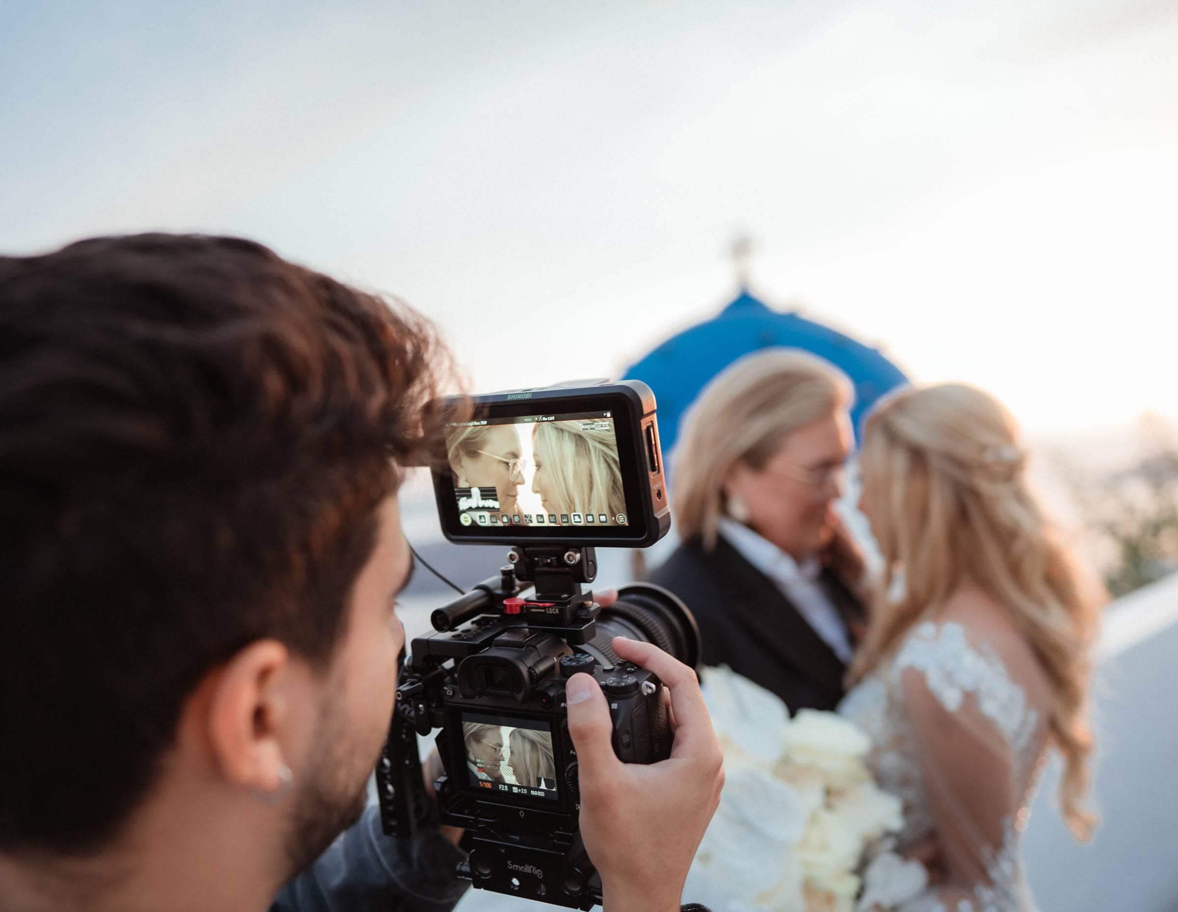 Vita & Jen | A Santorini lesbian wedding-37