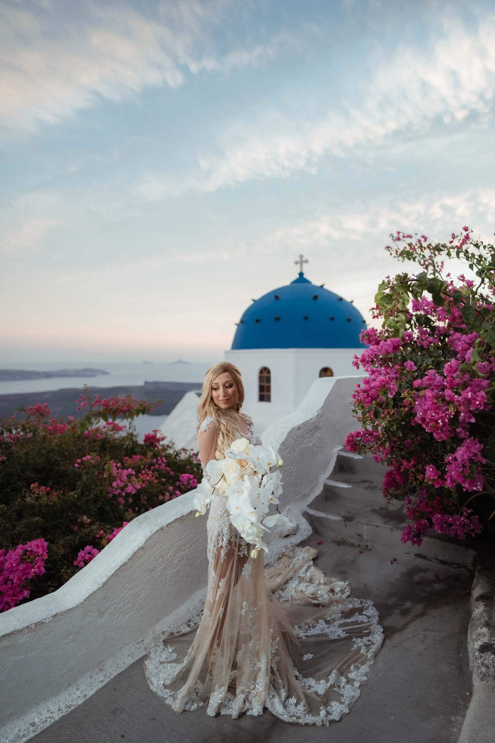 Vita & Jen | A Santorini lesbian wedding-39