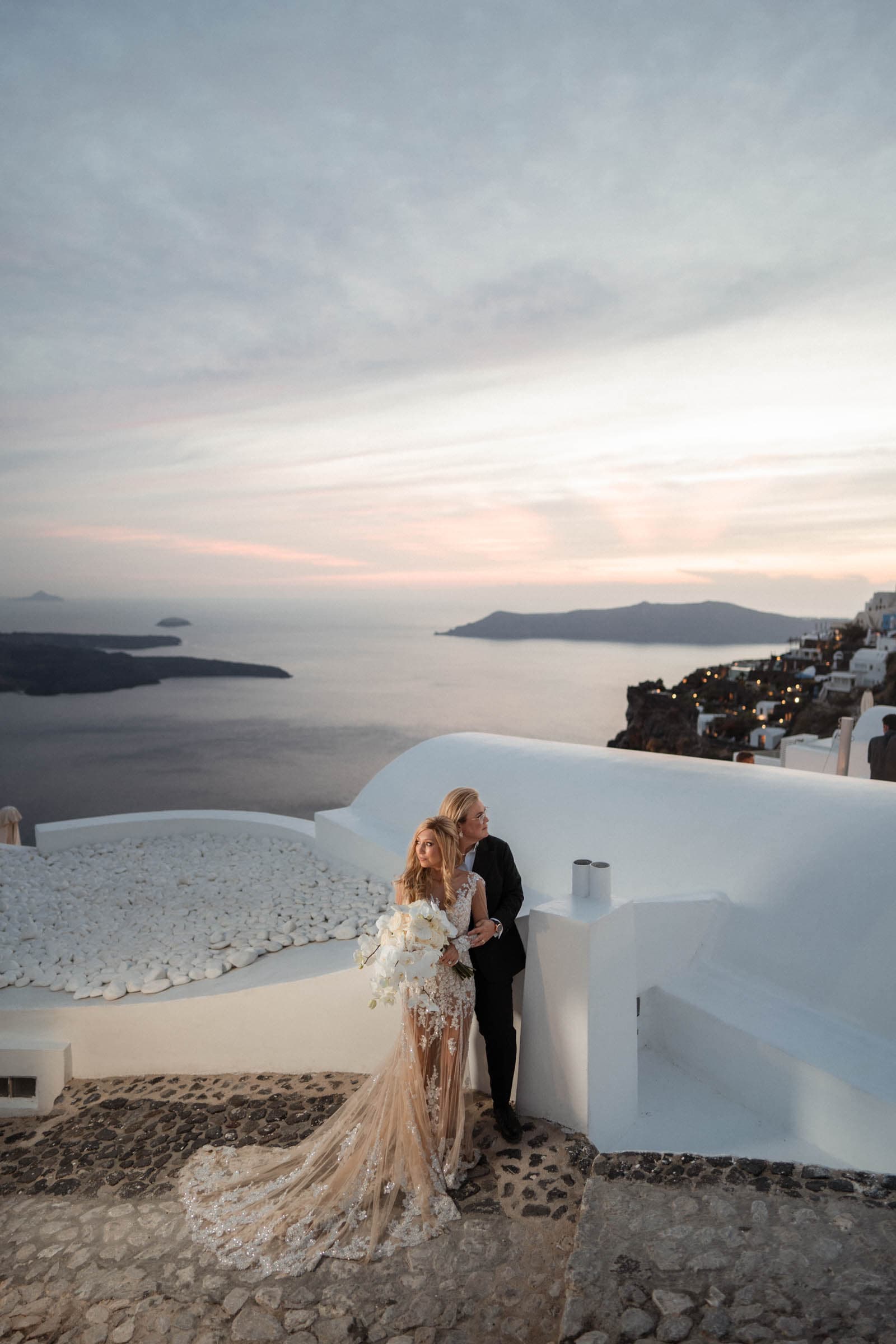 Vita & Jen | A Santorini lesbian wedding-45