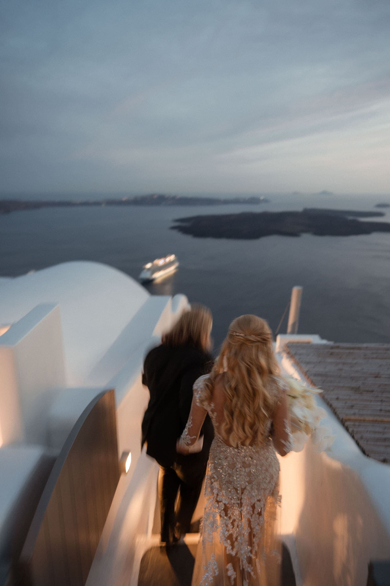 Vita & Jen | A Santorini lesbian wedding-47