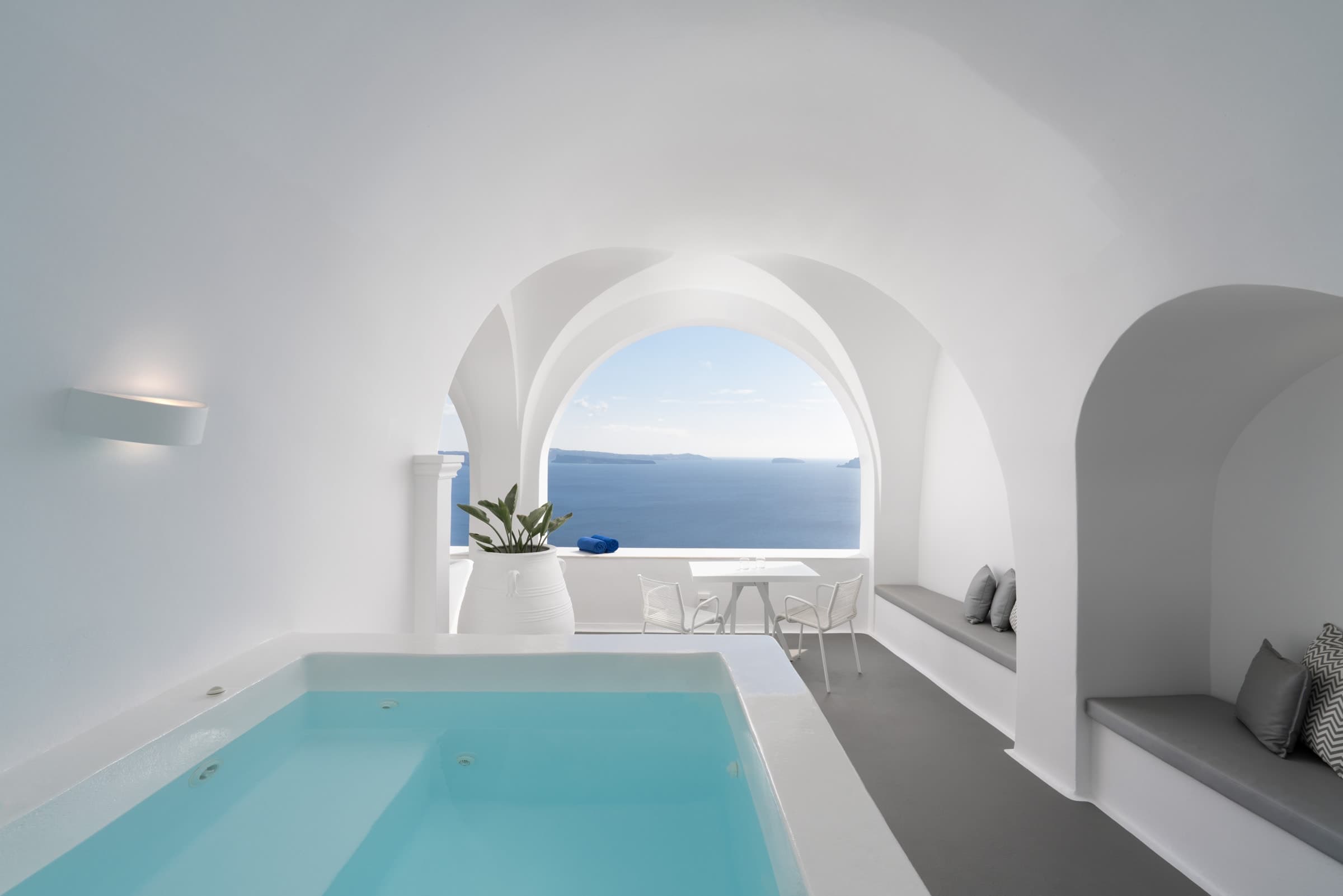 Katikies | luxury hotel photography in Santorini Architectural Photography-1