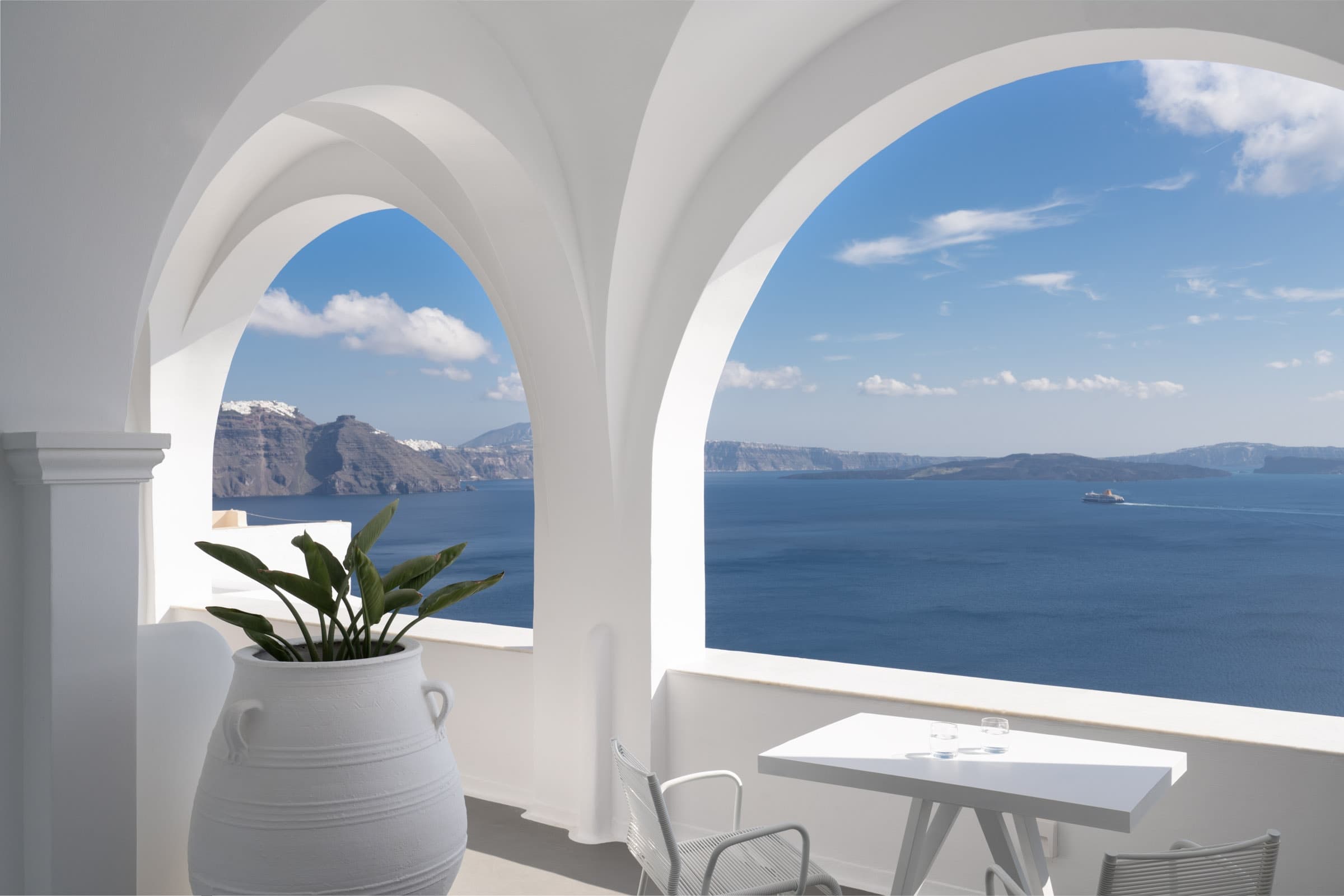 Katikies | luxury hotel photography in Santorini Architectural Photography-3