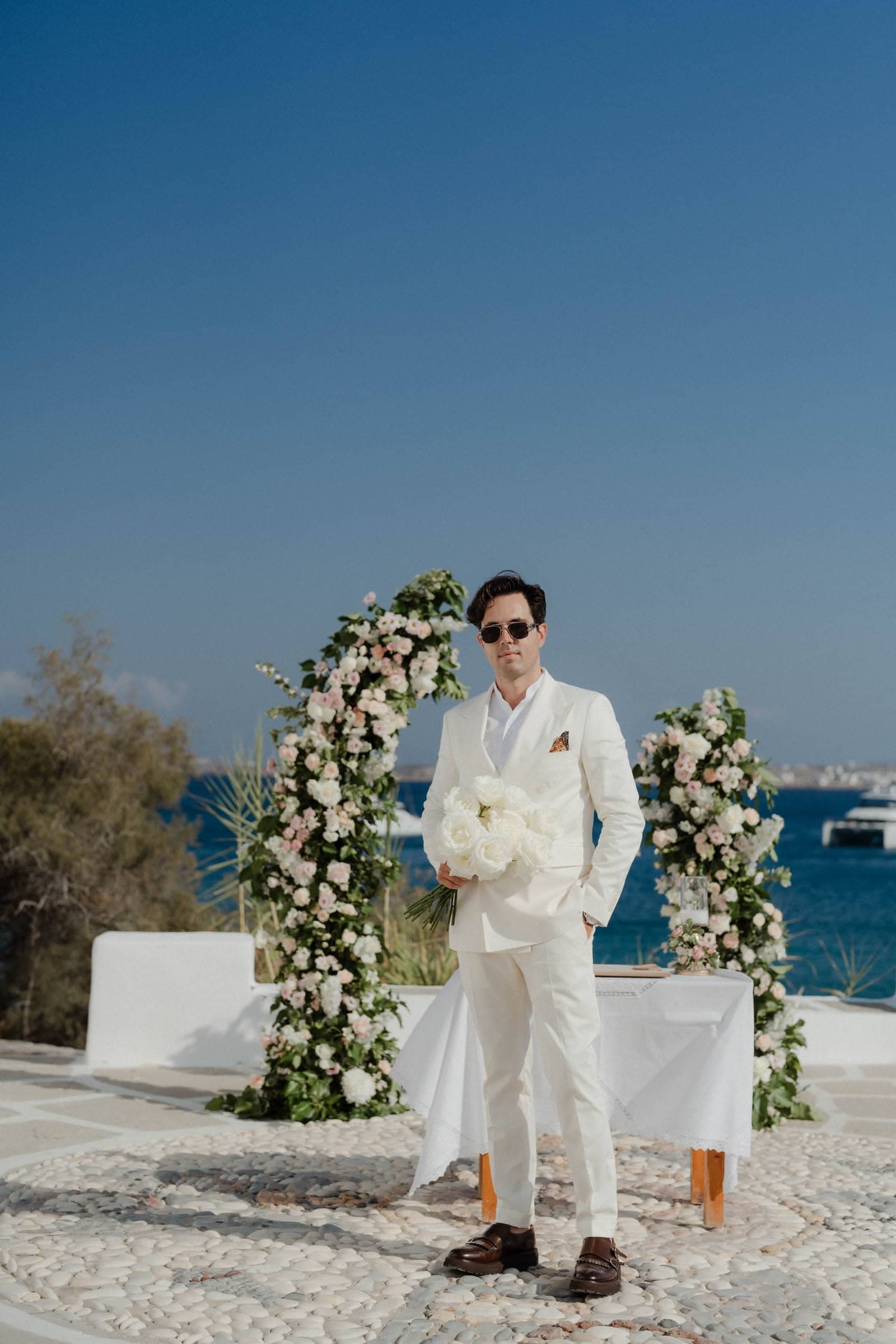 Chrysa and Panos – A wedding in Paros Other Greek Islands-34