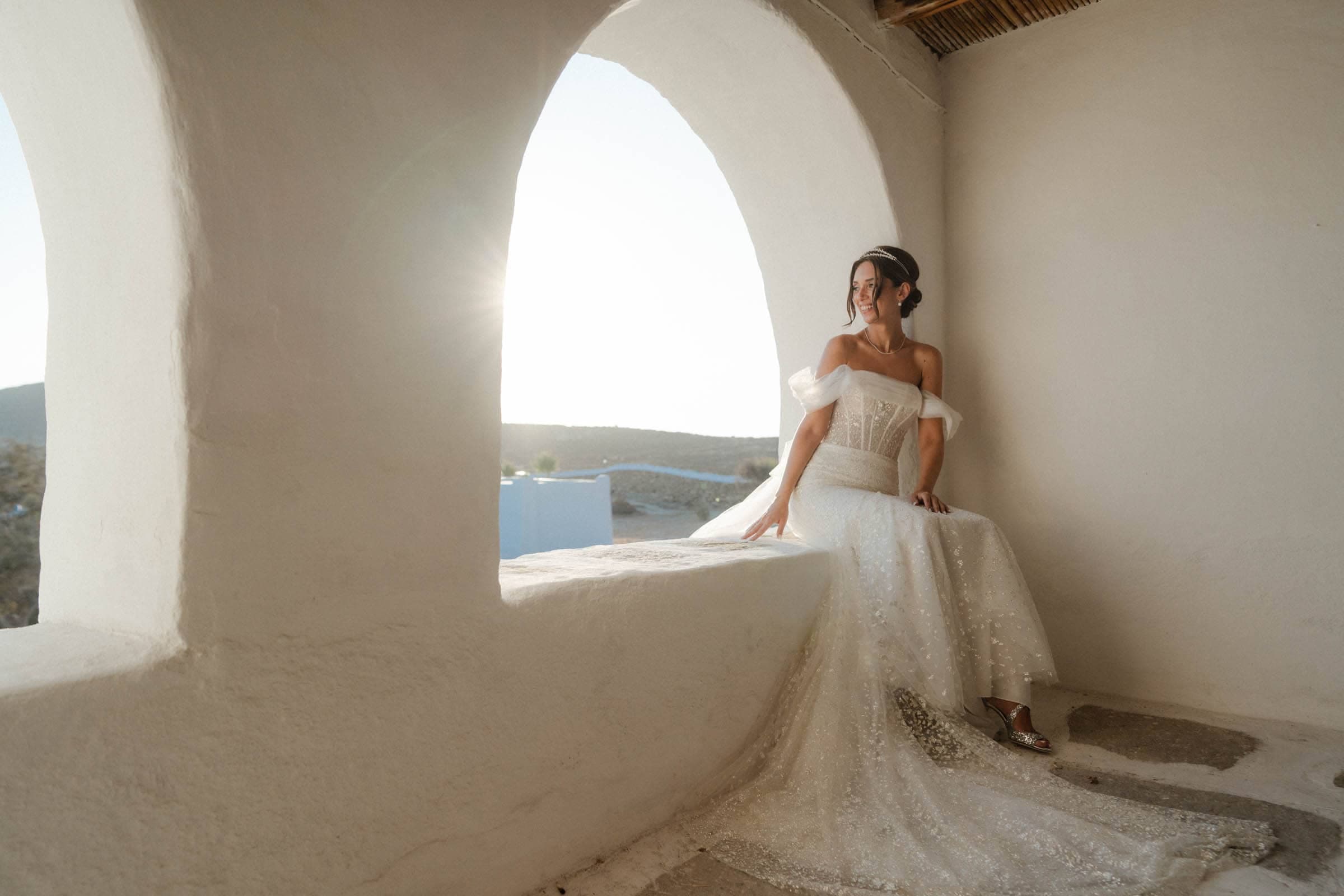 Chrysa and Panos – A wedding in Paros Other Greek Islands-55