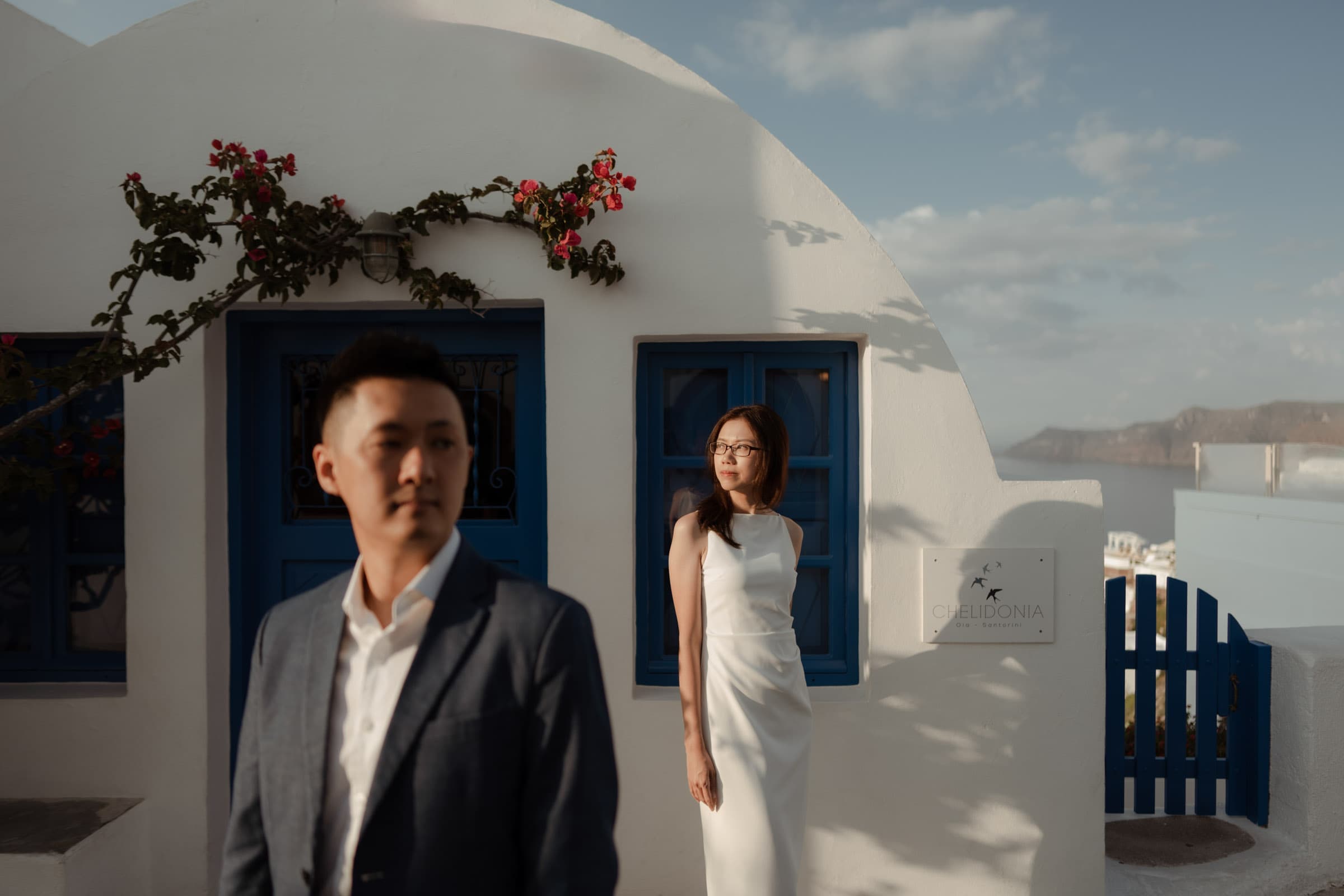 Ruix & Tim | 10 year anniversary photoshoot in Oia Couple Sessions-15