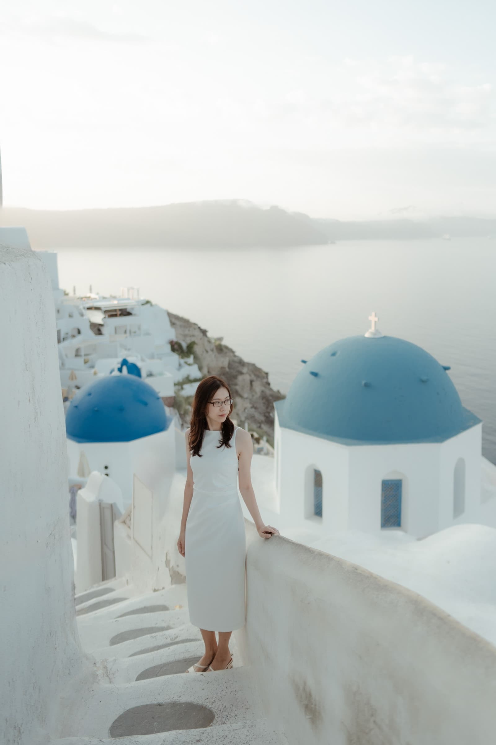 Ruix & Tim | 10 year anniversary photoshoot in Oia Couple Sessions-2