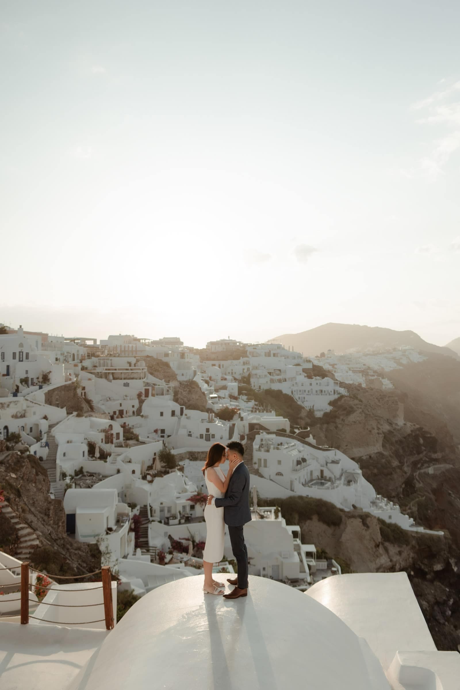 Ruix & Tim | 10 year anniversary photoshoot in Oia Couple Sessions-5