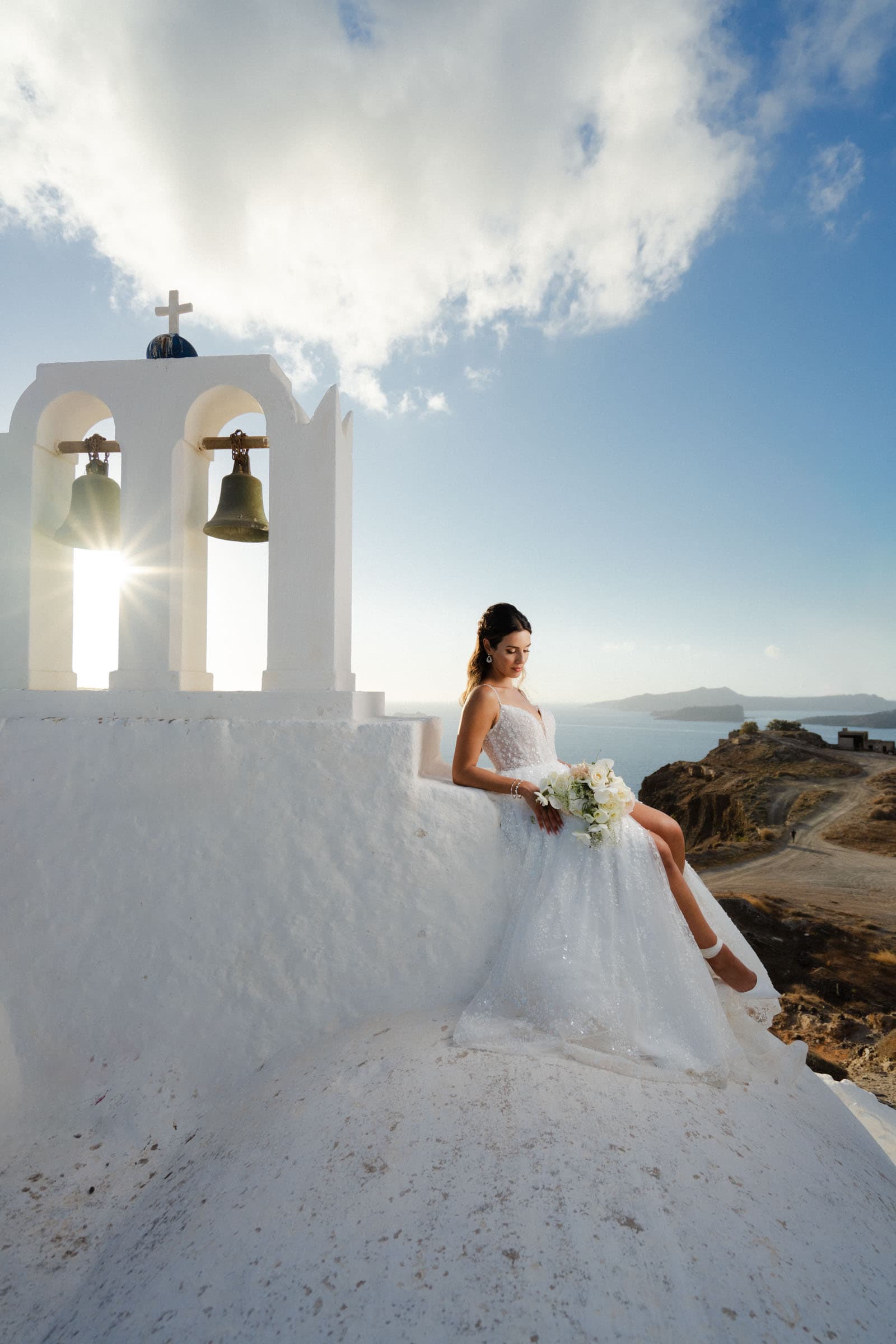Jezelle & Saliba Wedding Santorini-19