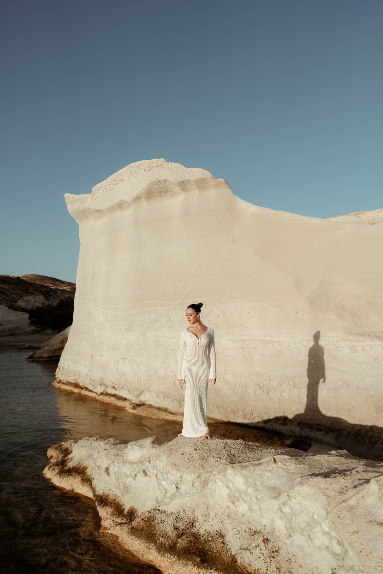 Sebastian & Madison – Proposal in Sarakiniko beach, Milos. Proposals in Santorini-18