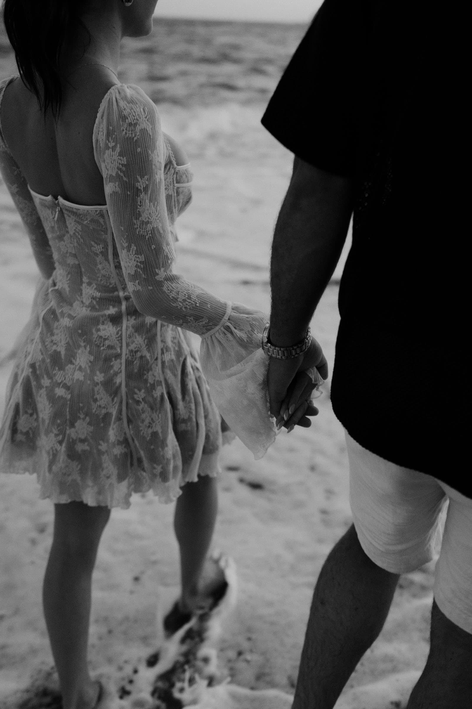 Sebastian & Madison – Proposal in Sarakiniko beach, Milos. Proposals in Santorini-9