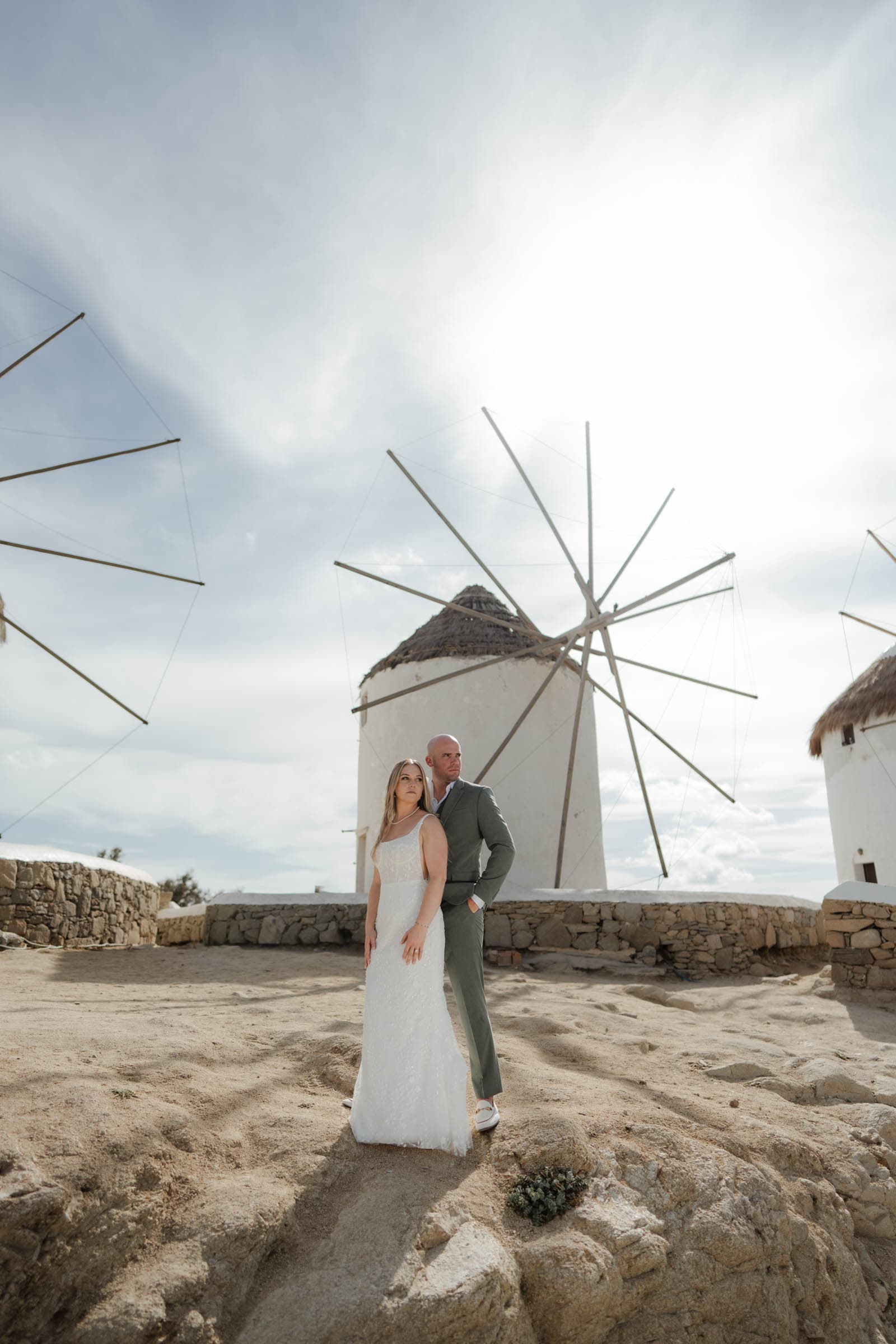 Travis and Katie – Wedding in Mykonos | Windmills-10