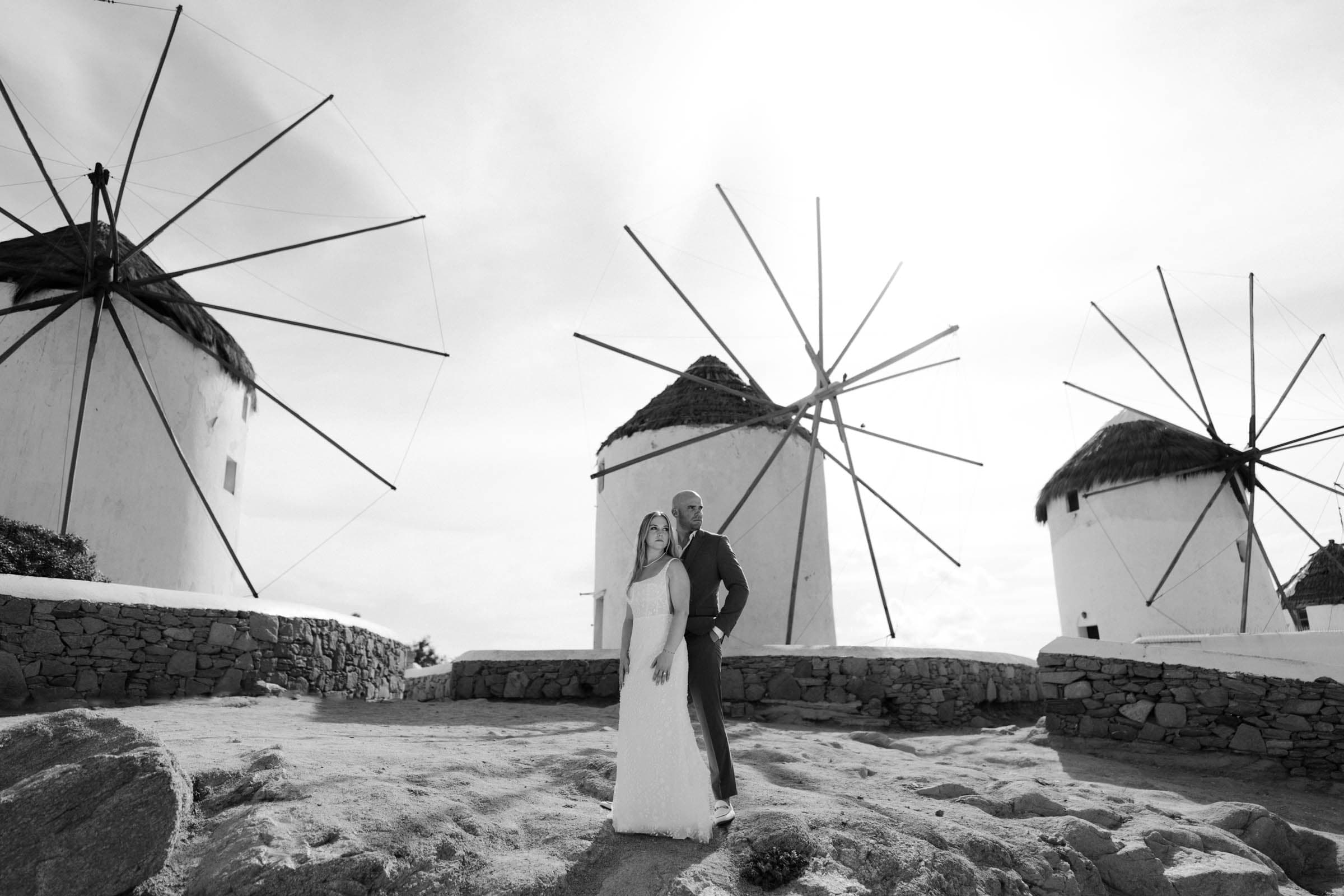 Travis and Katie – Wedding in Mykonos | Windmills