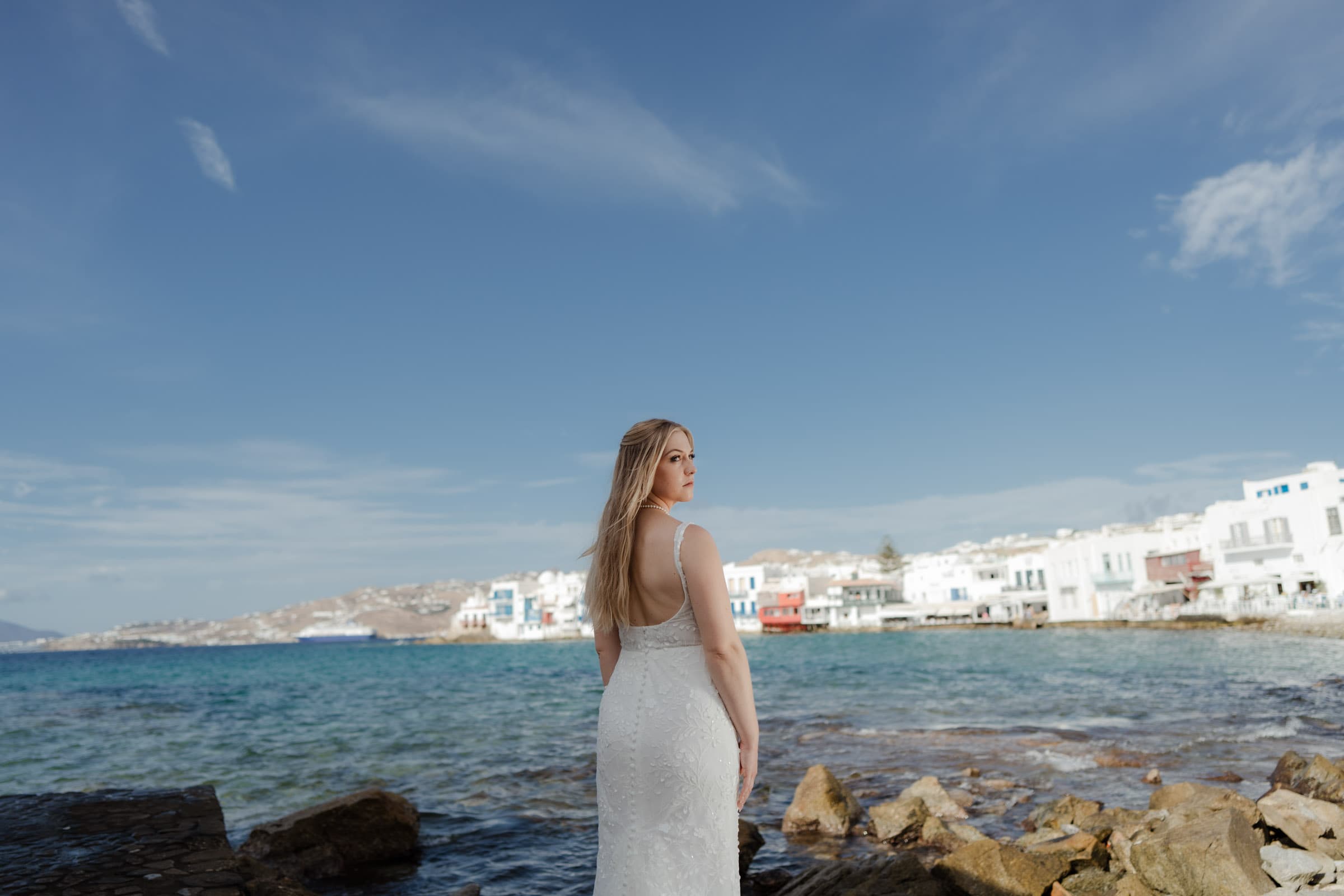 Travis and Katie – Wedding in Mykonos | Windmills Other Greek Islands-15