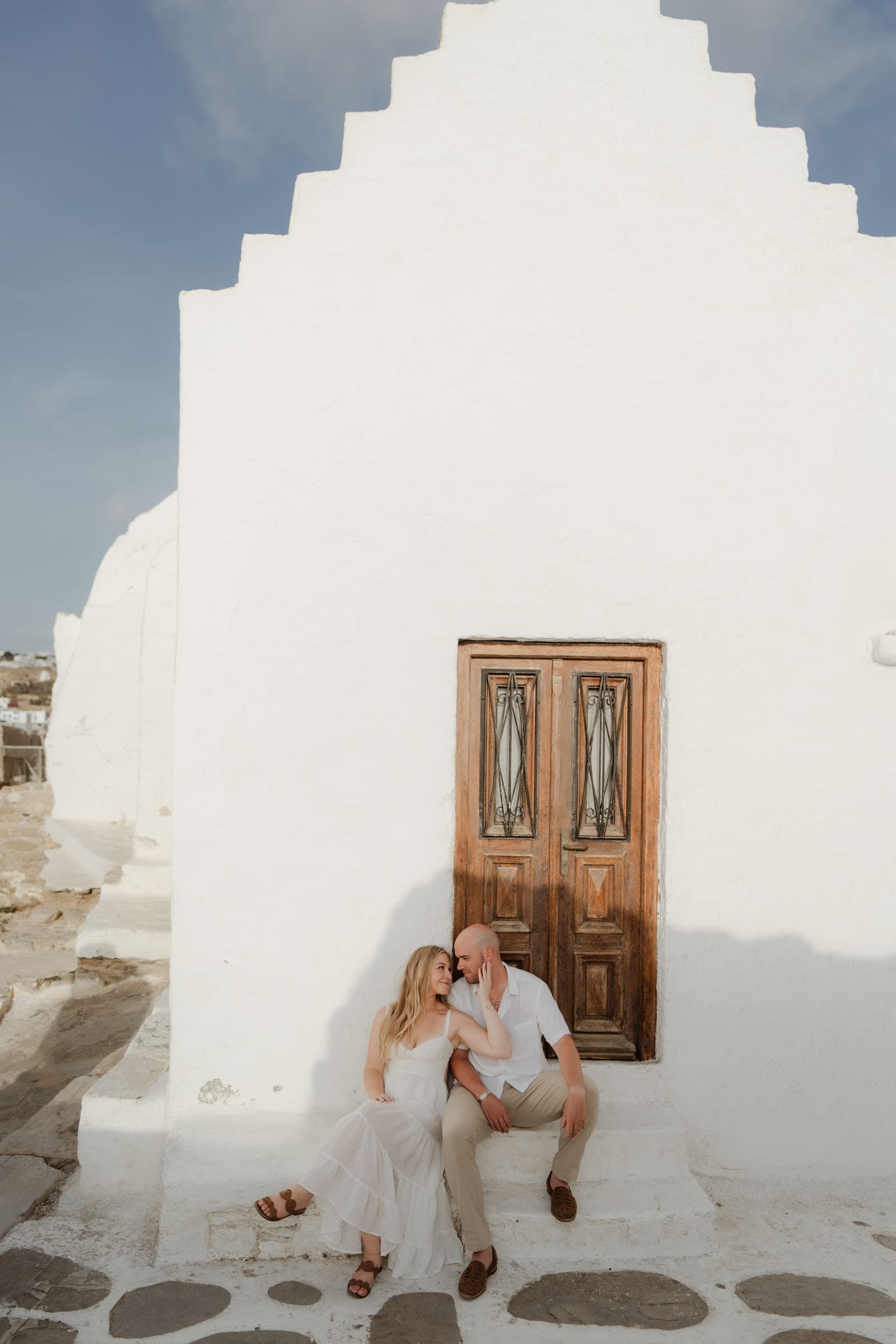 Travis and Katie – Wedding in Mykonos | Windmills Other Greek Islands-26