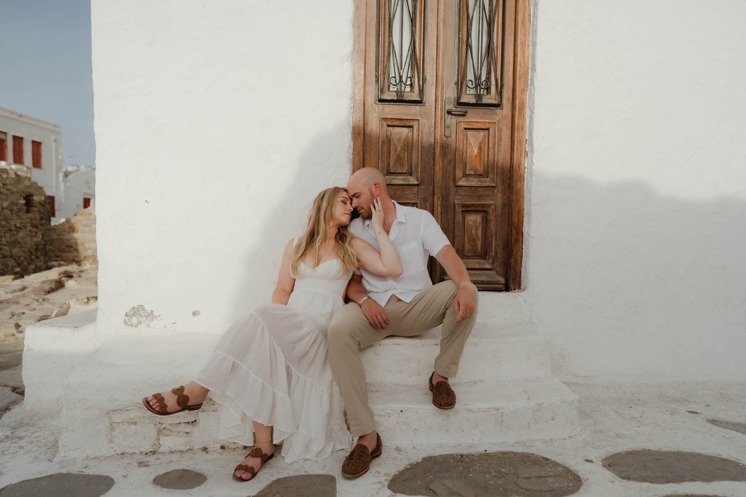 Travis and Katie – Wedding in Mykonos | Windmills Other Greek Islands-27
