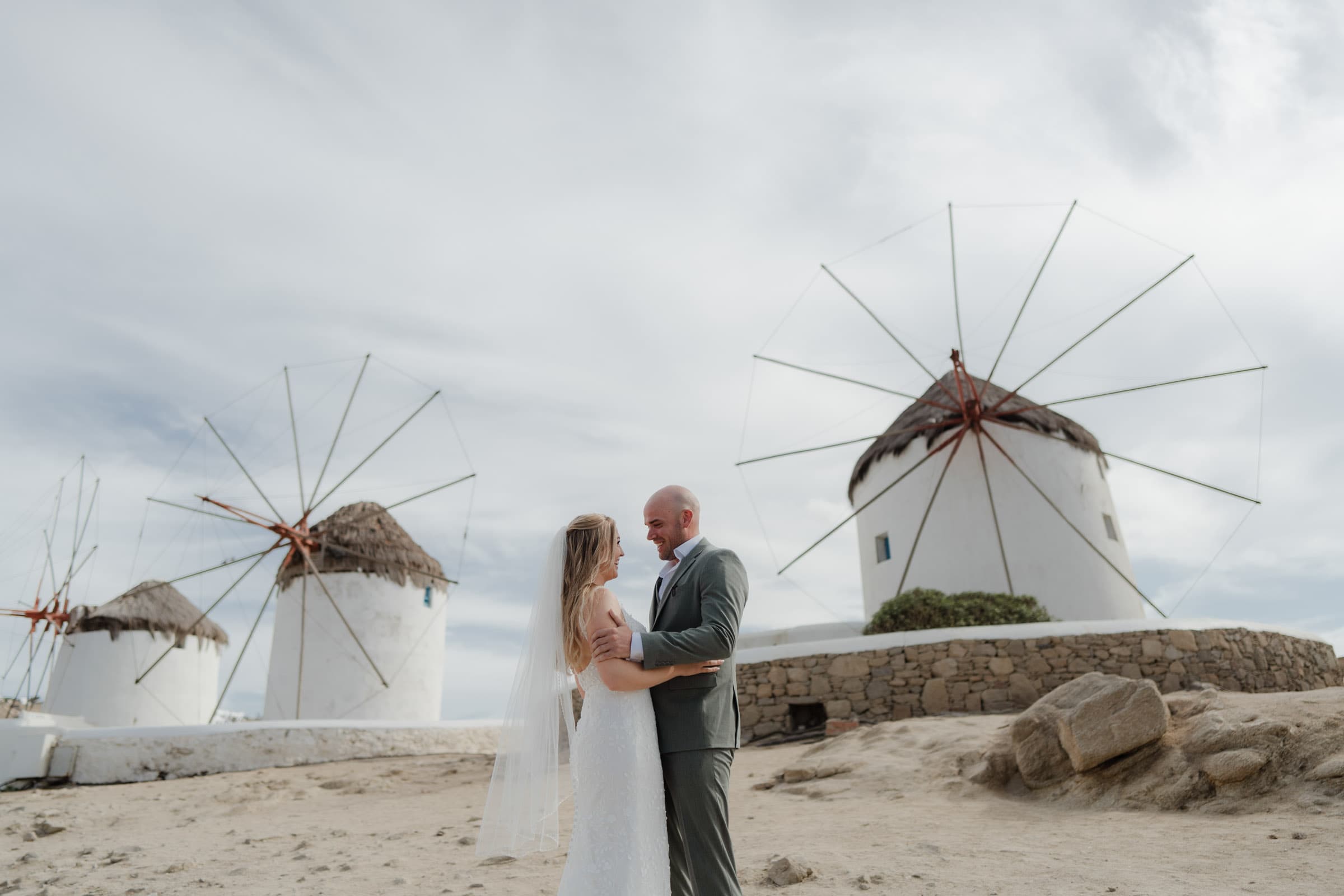 Travis and Katie – Wedding in Mykonos | Windmills-8