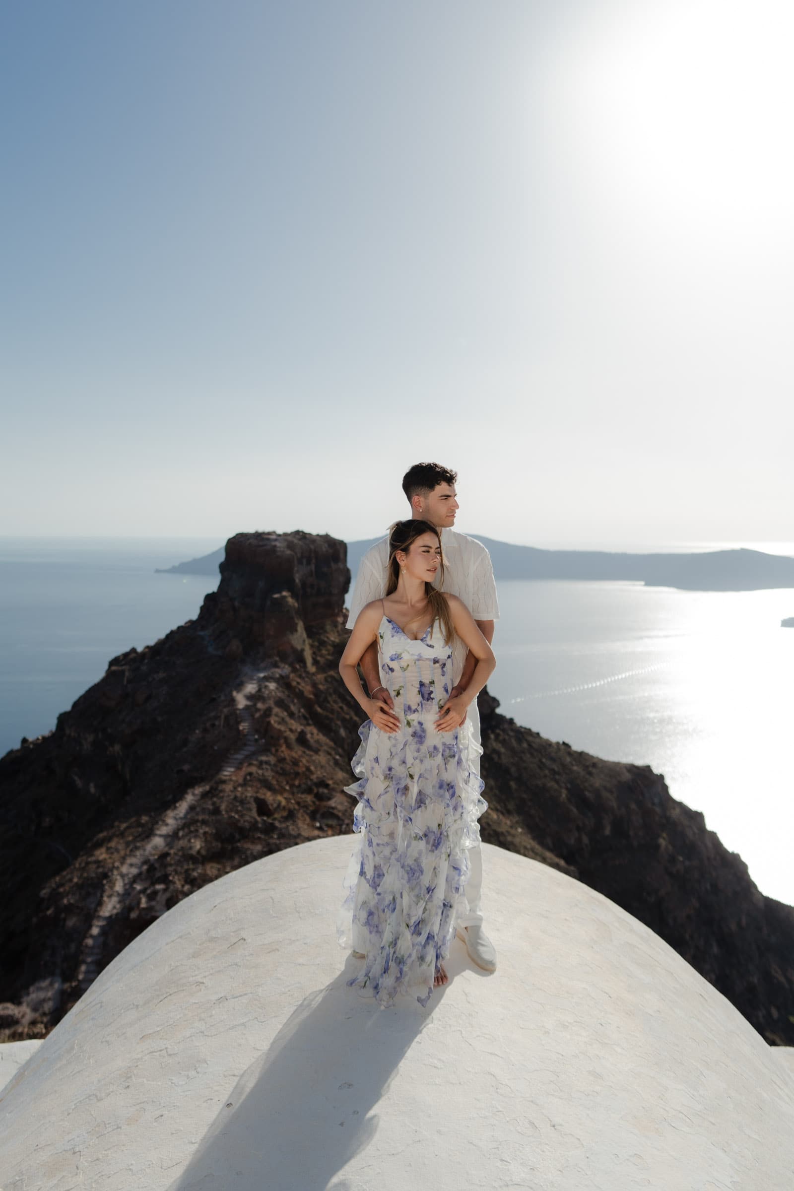 Dvir & Pailine Proposals in Santorini-5