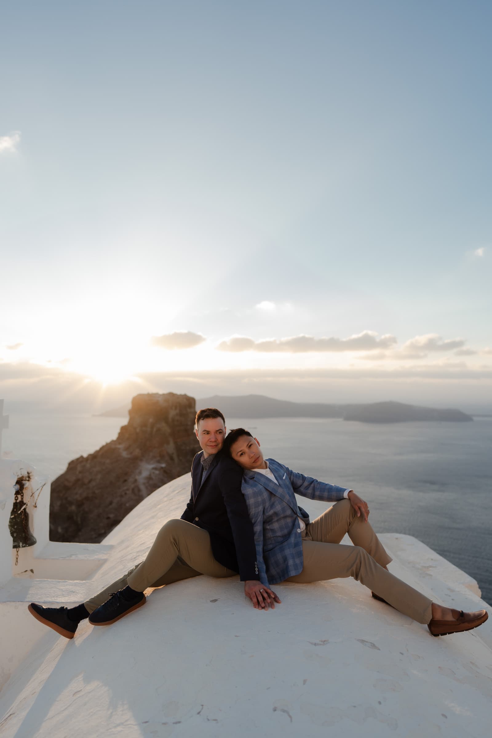 Jerome & Peter – Gay couple photoshoot in Santorini Couple Sessions-10