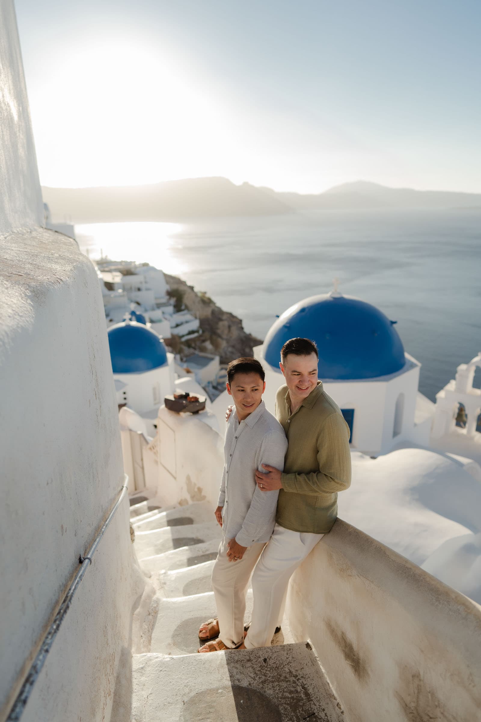 Jerome & Peter – Gay couple photoshoot in Santorini Couple Sessions-17