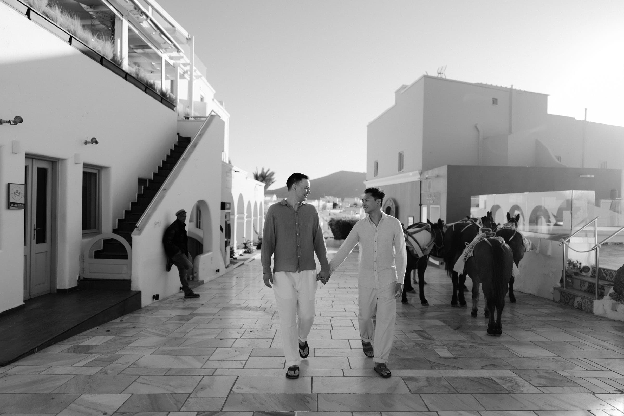 Jerome & Peter – Gay couple photoshoot in Santorini Couple Sessions-20