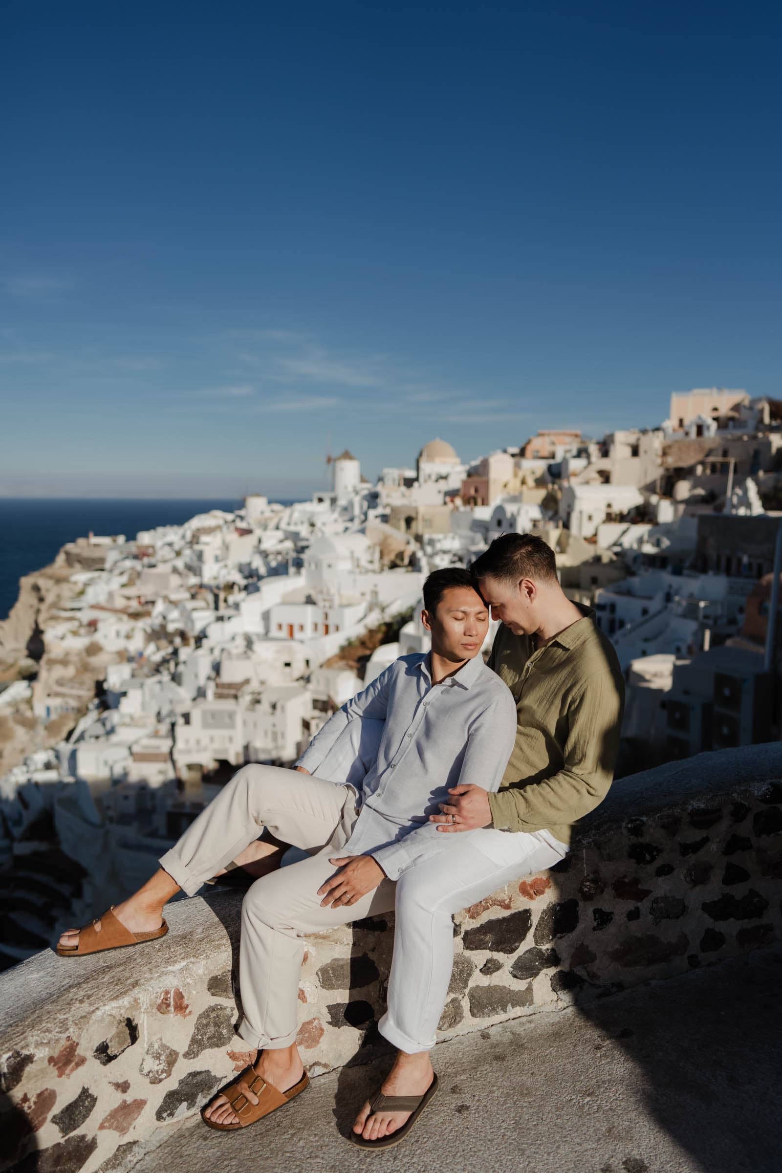 Jerome & Peter – Gay couple photoshoot in Santorini Couple Sessions-26