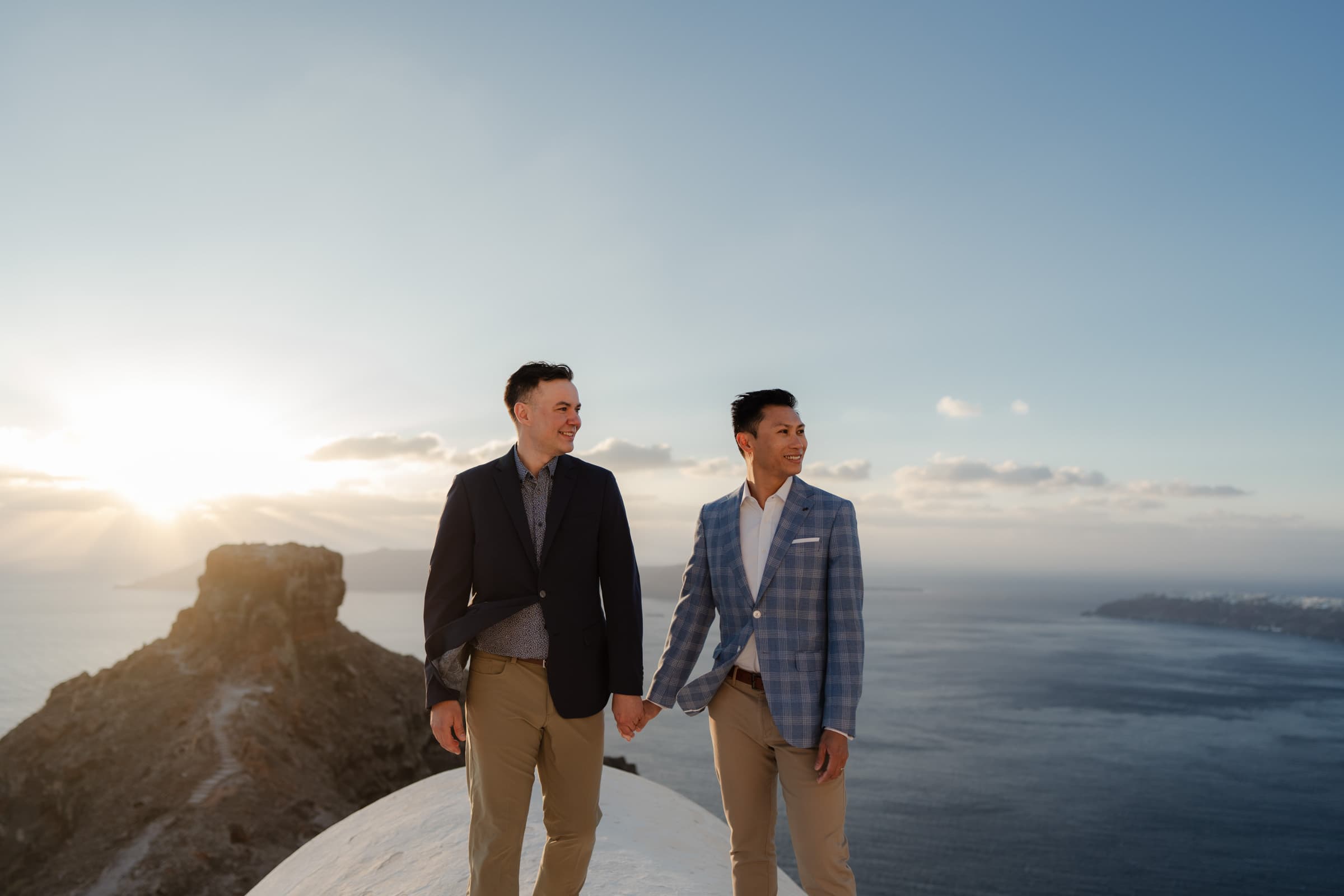Jerome & Peter – Gay couple photoshoot in Santorini Couple Sessions-8