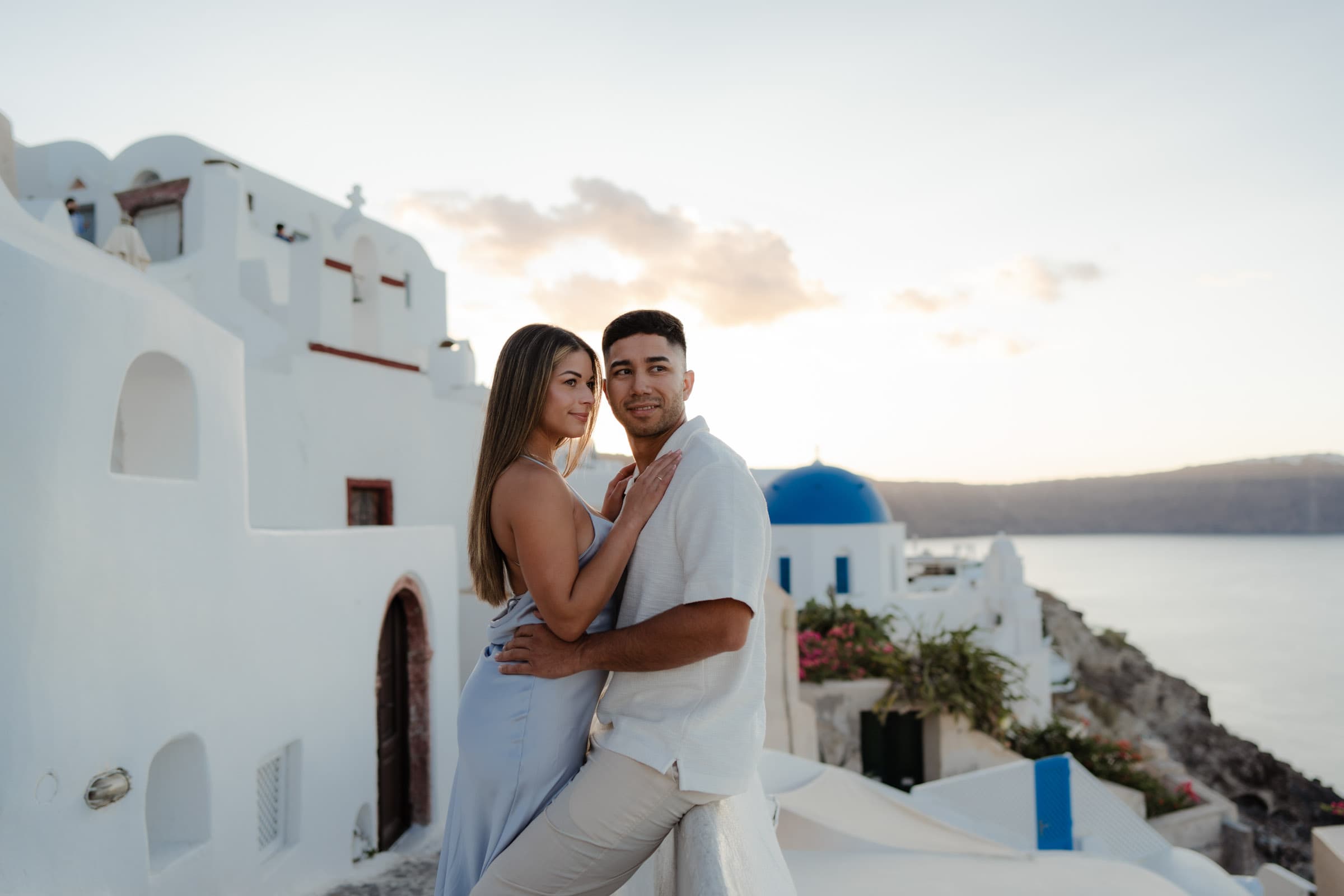 James & Valerie | Proposal in the isles of Oia village Proposals in Santorini-1