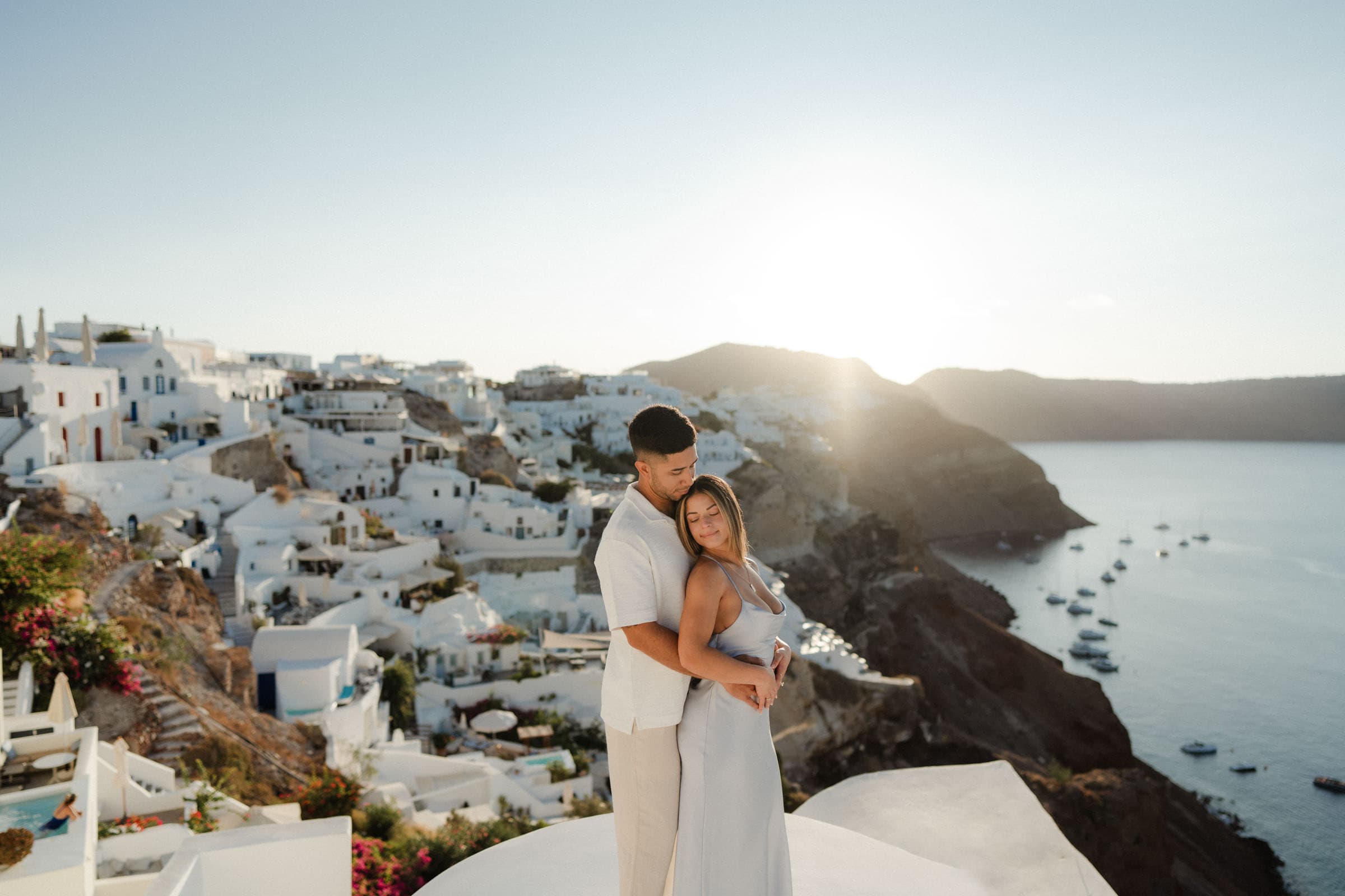 James & Valerie | Proposal in the isles of Oia village Proposals in Santorini-10
