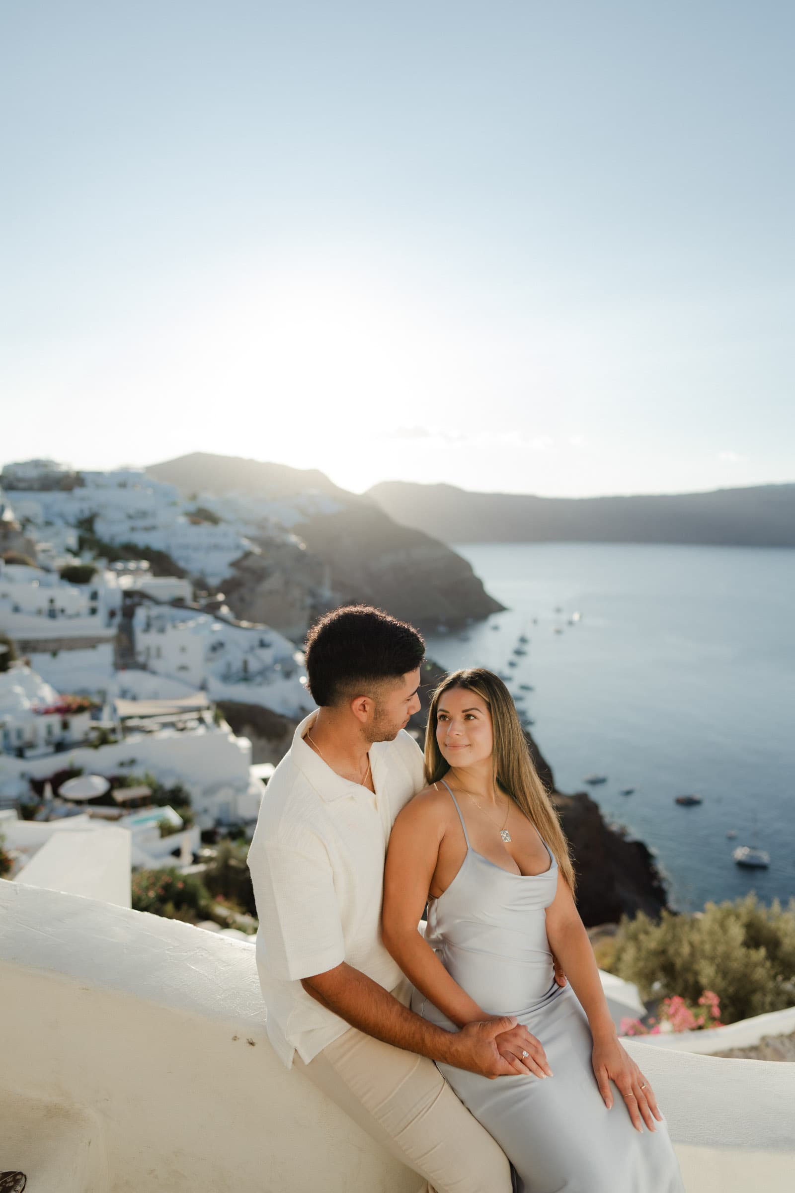 James & Valerie | Proposal in the isles of Oia village Proposals in Santorini-12