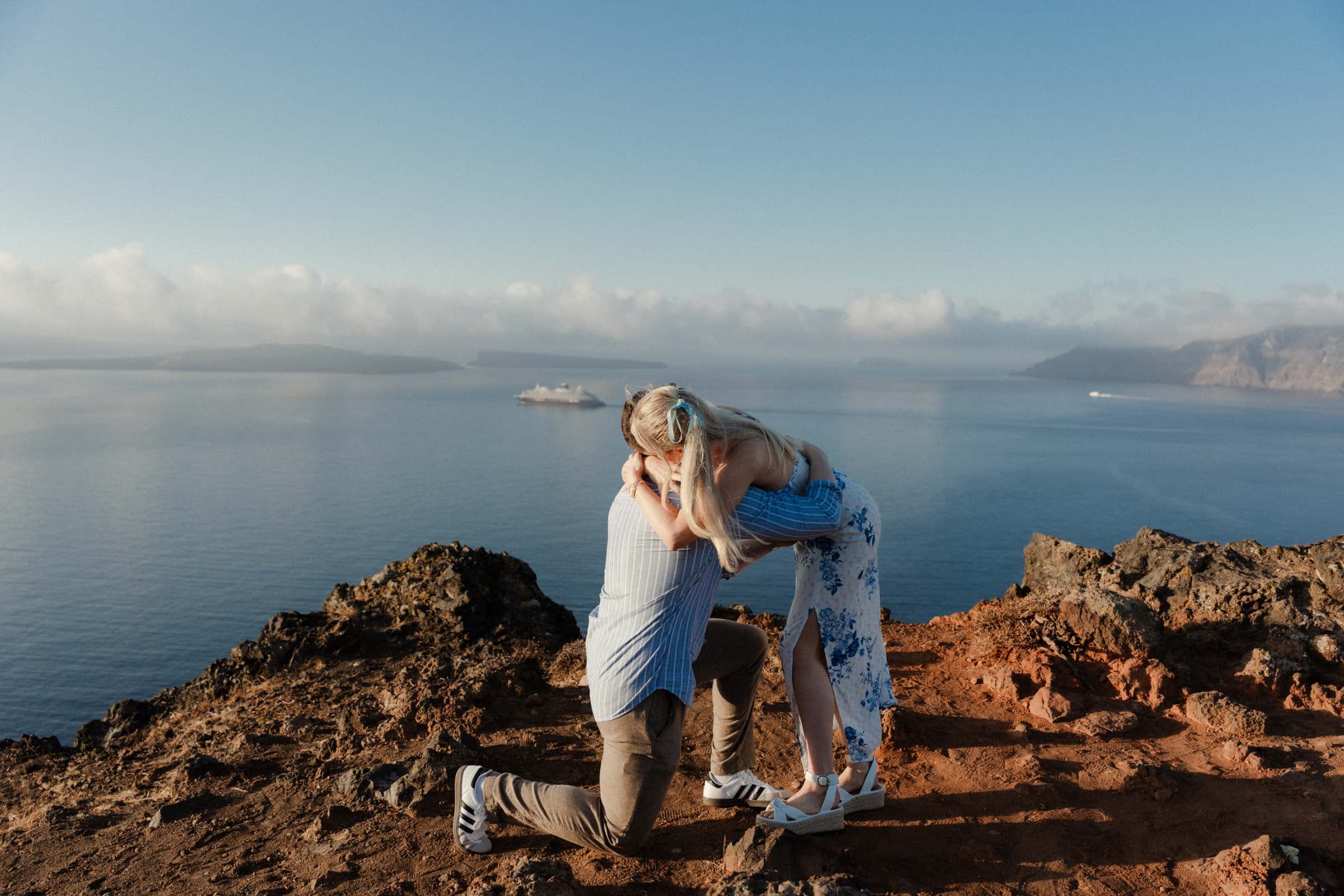Ben & Amy Proposals in Santorini-24