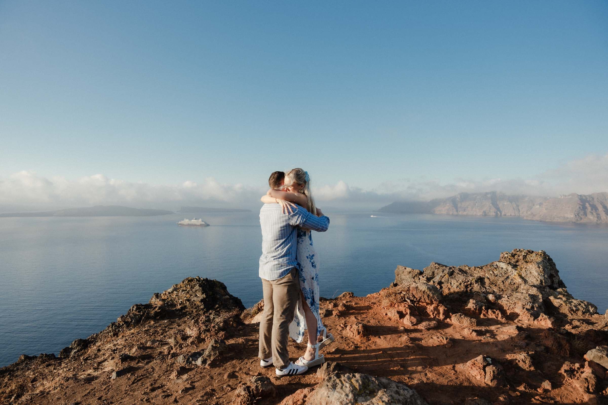 Ben & Amy Proposals in Santorini-27