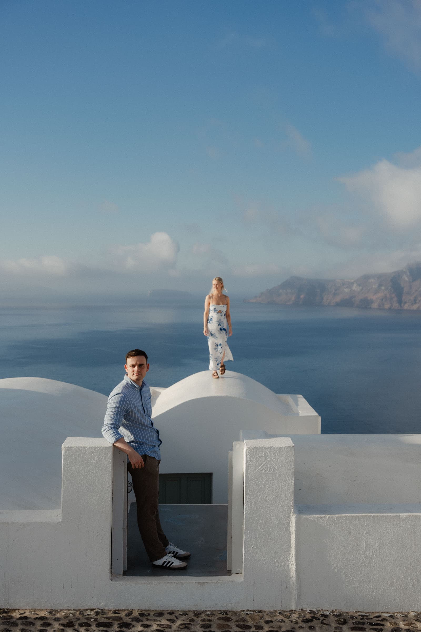 Ben & Amy Proposals in Santorini-33
