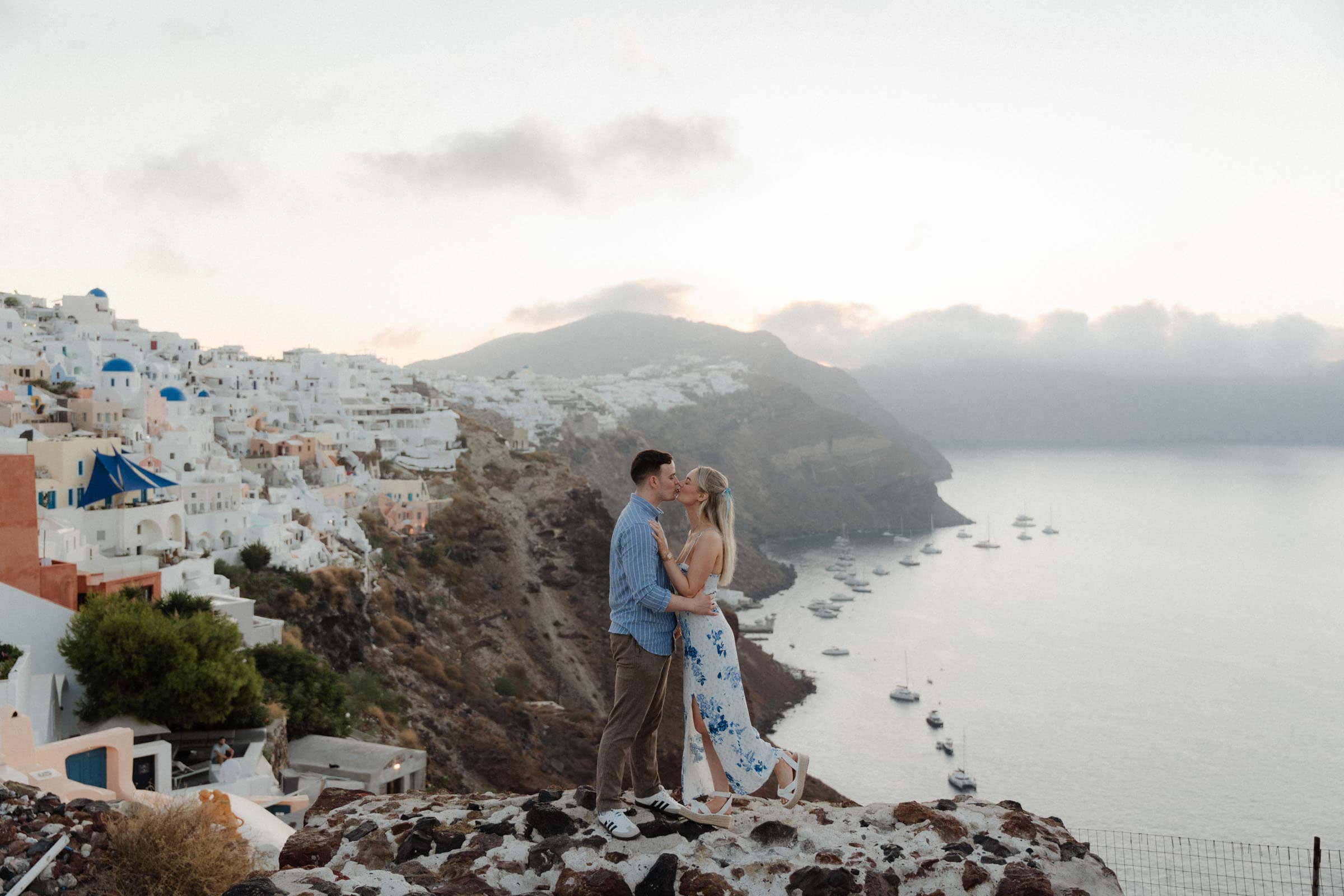 Ben & Amy Proposals in Santorini-4