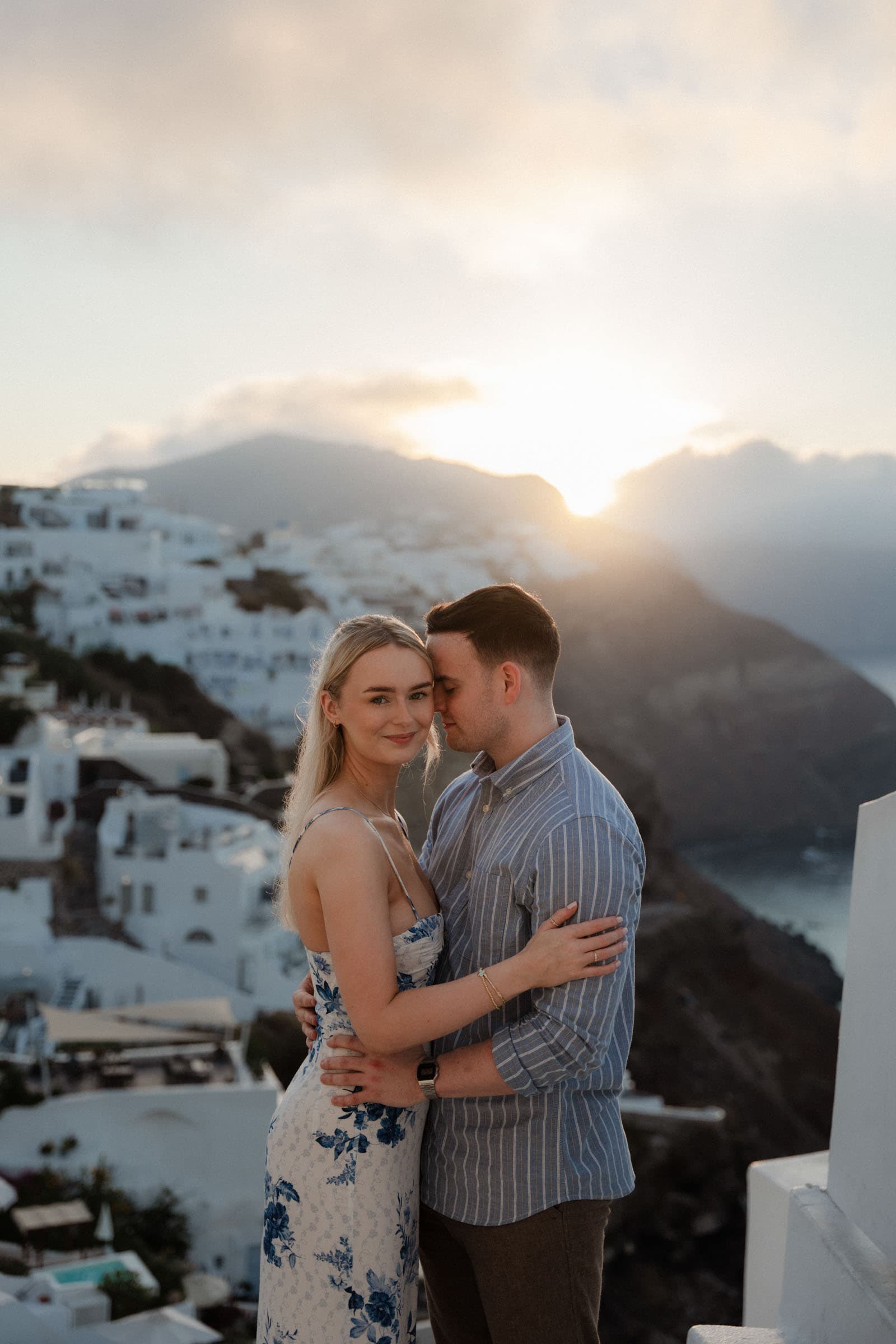 Ben & Amy Proposals in Santorini-7
