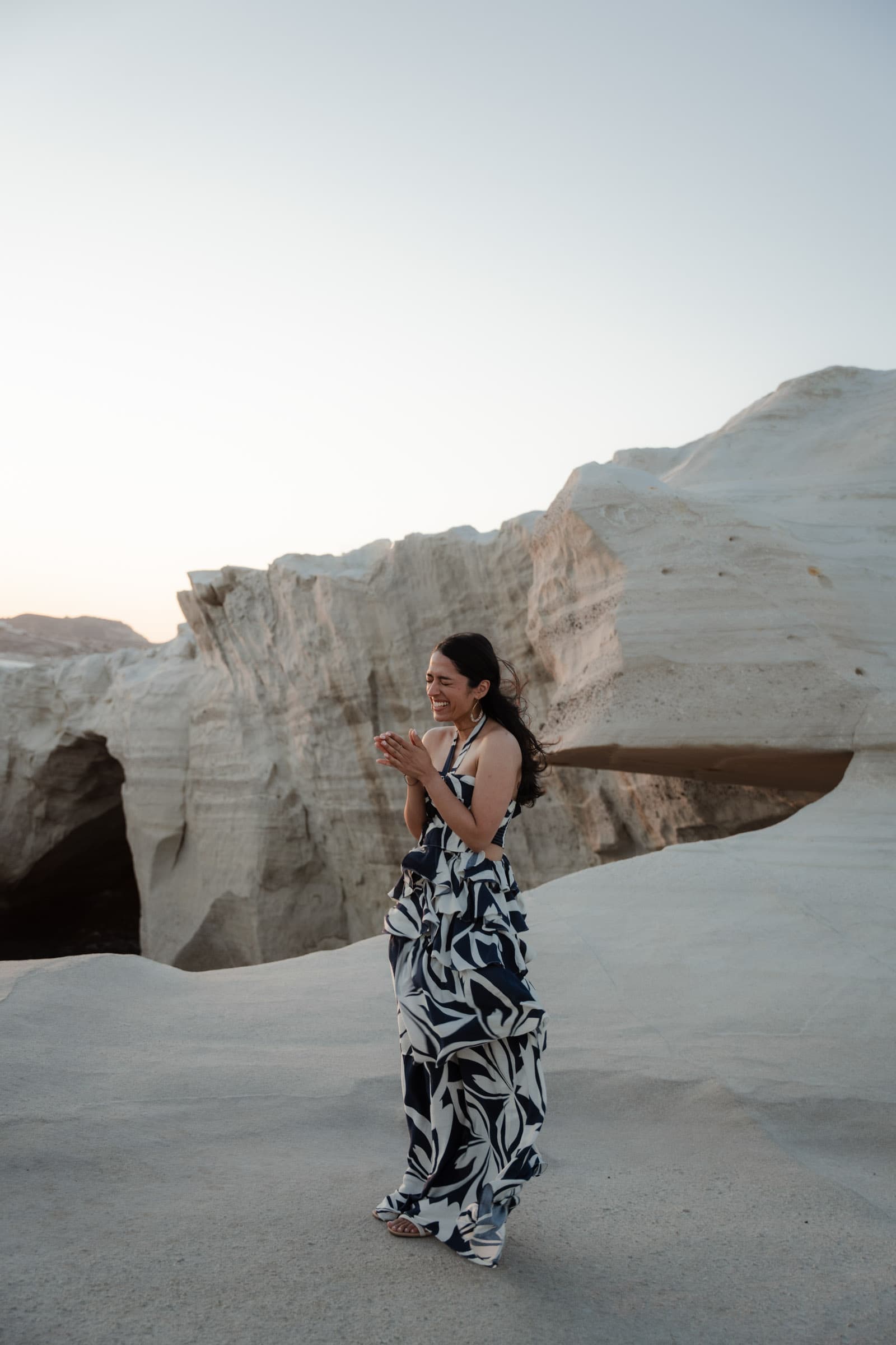 Mayur & Aarushi Proposals in Santorini-12