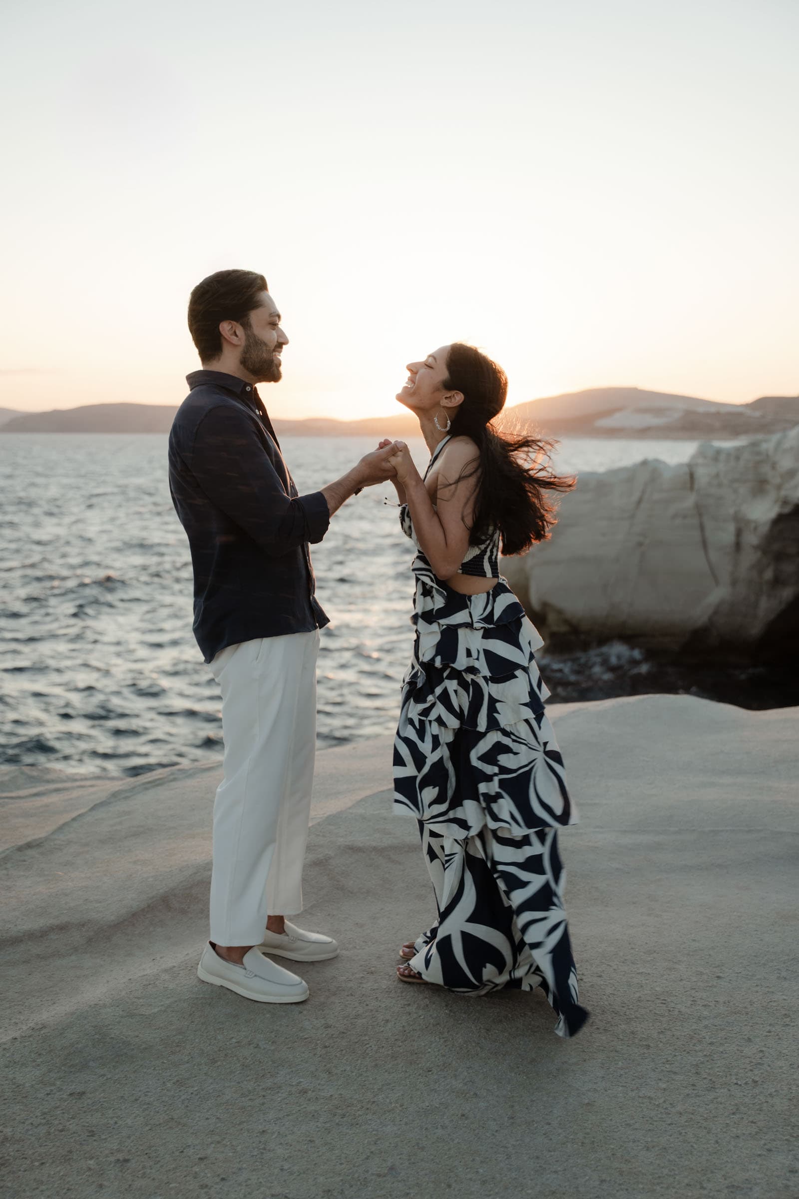 Mayur & Aarushi Proposals in Santorini-16