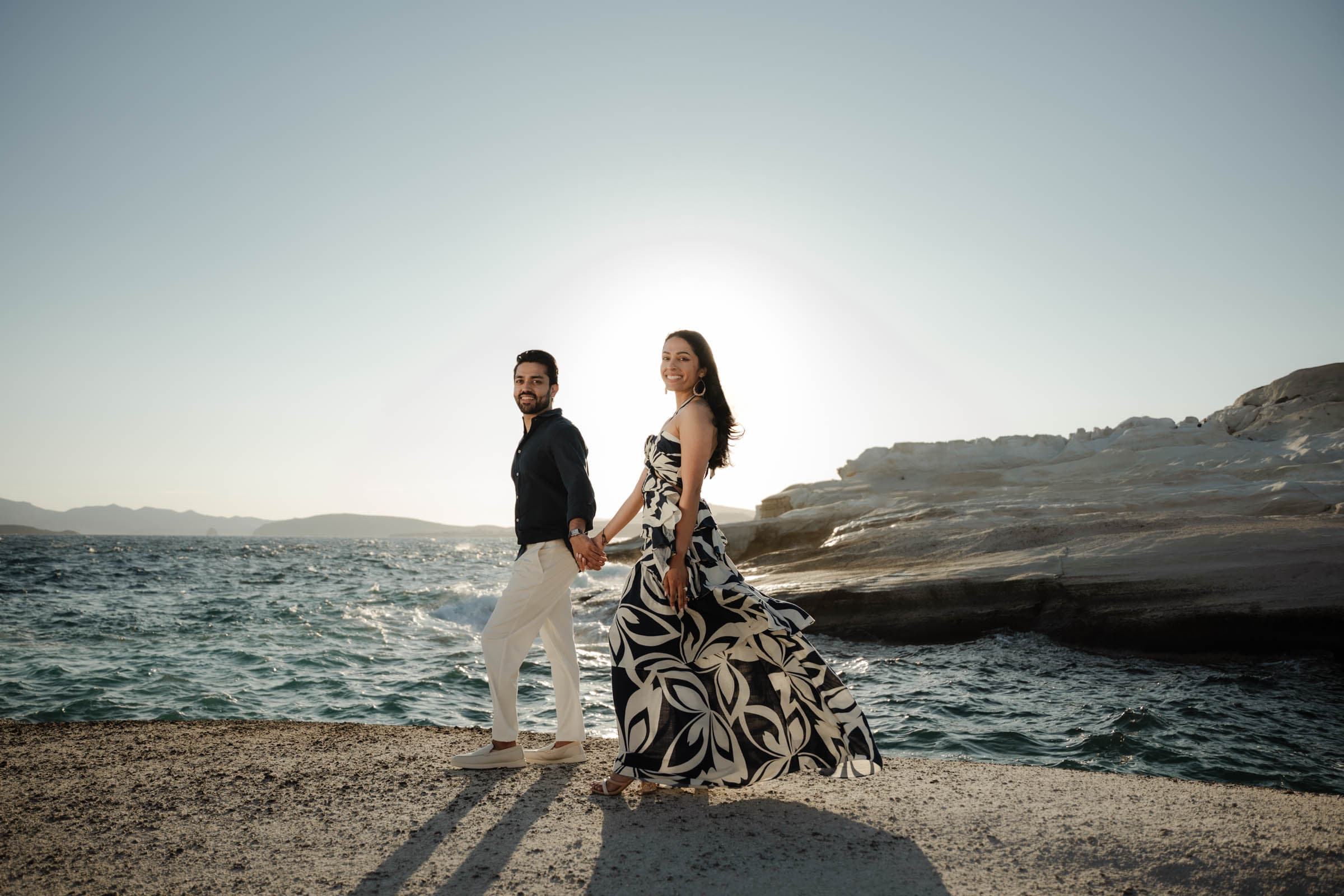 Mayur & Aarushi Proposals in Santorini-28