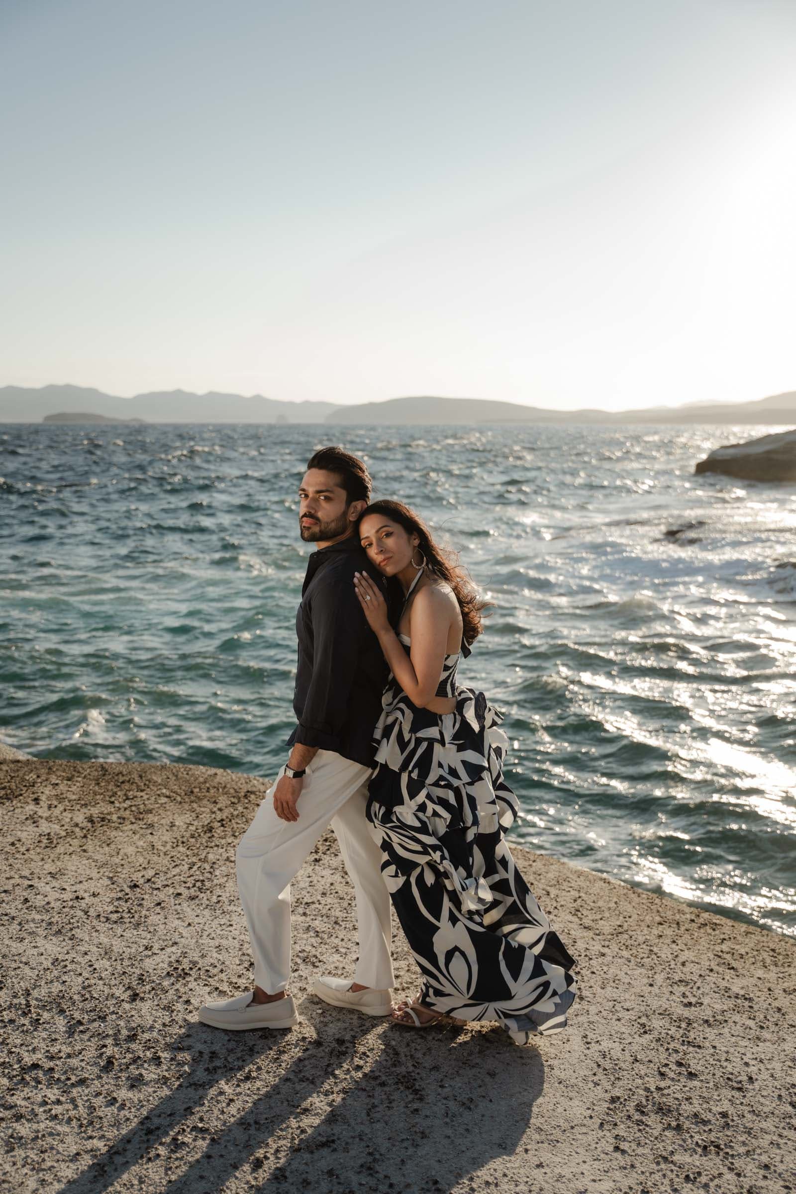 Mayur & Aarushi Proposals in Santorini-30