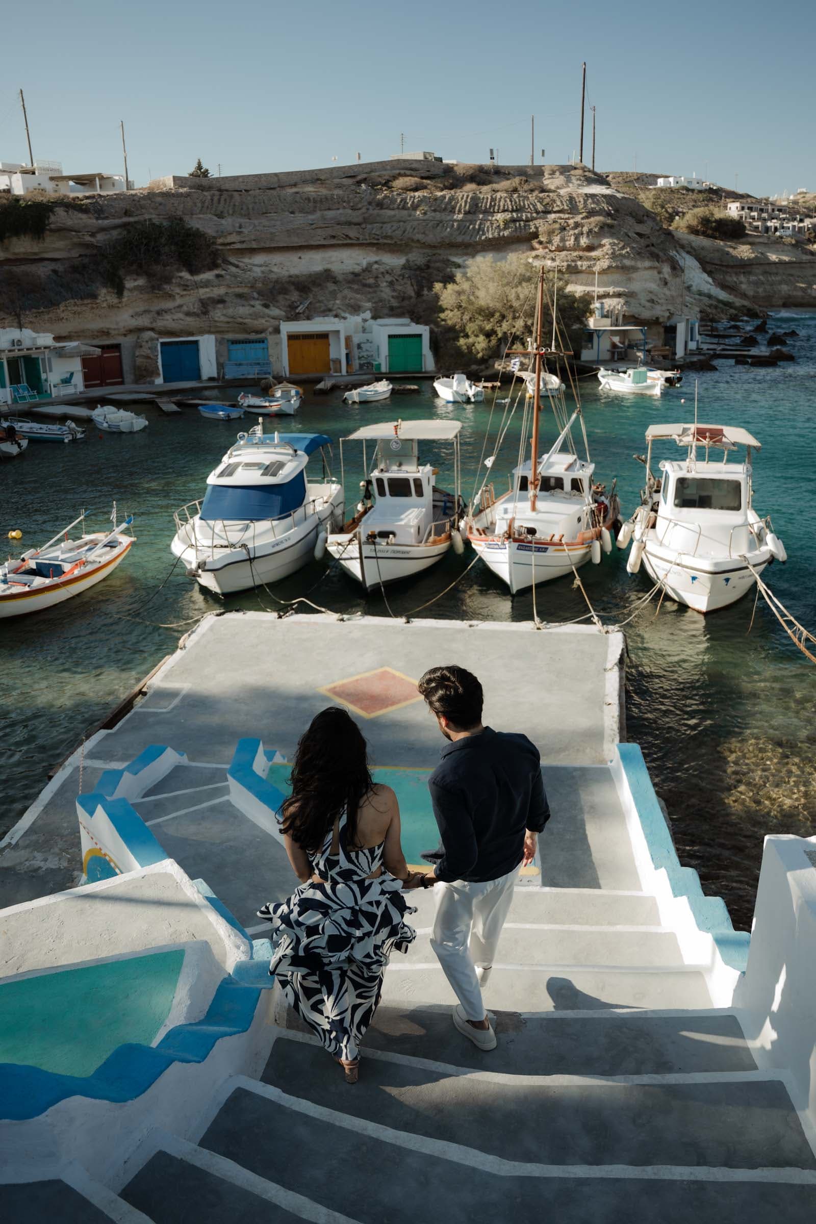 Mayur & Aarushi Proposals in Santorini-39