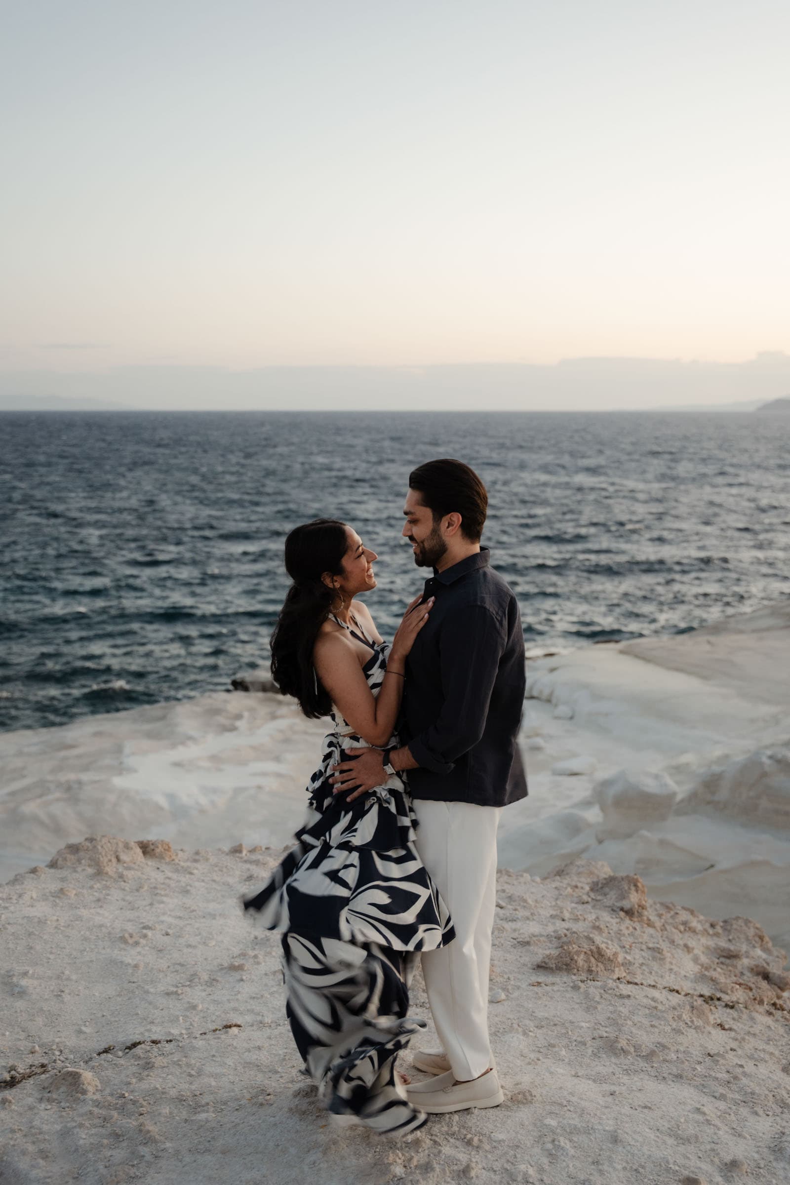 Mayur & Aarushi Proposals in Santorini-4